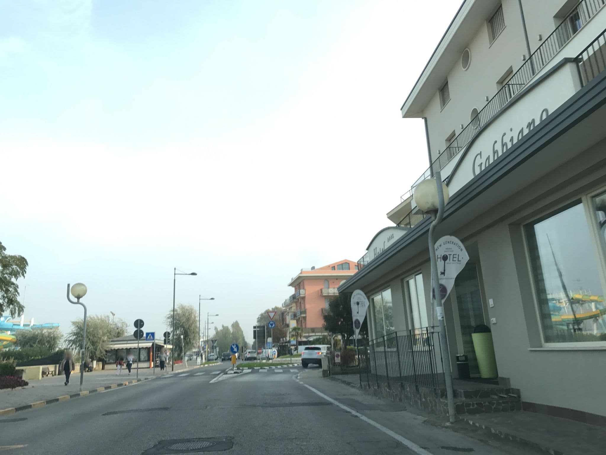 Street view near Pensione Loris Tamburini, Rimini — © asturksever (CC BY-SA · Mapillary)