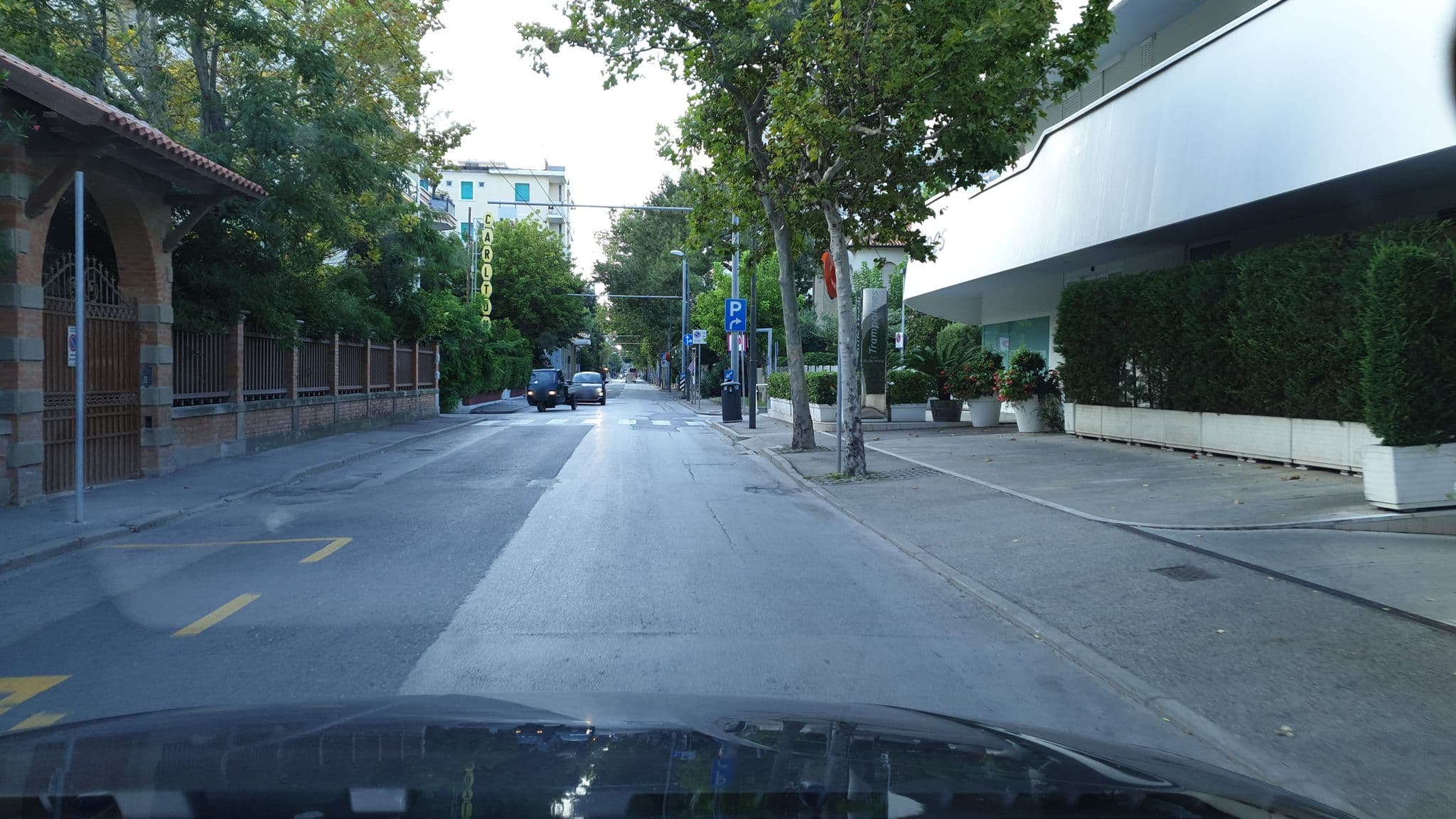 Street view near Trampolines Suite Hotel Riccione, Riccione — © zerbit (CC BY-SA · Mapillary)