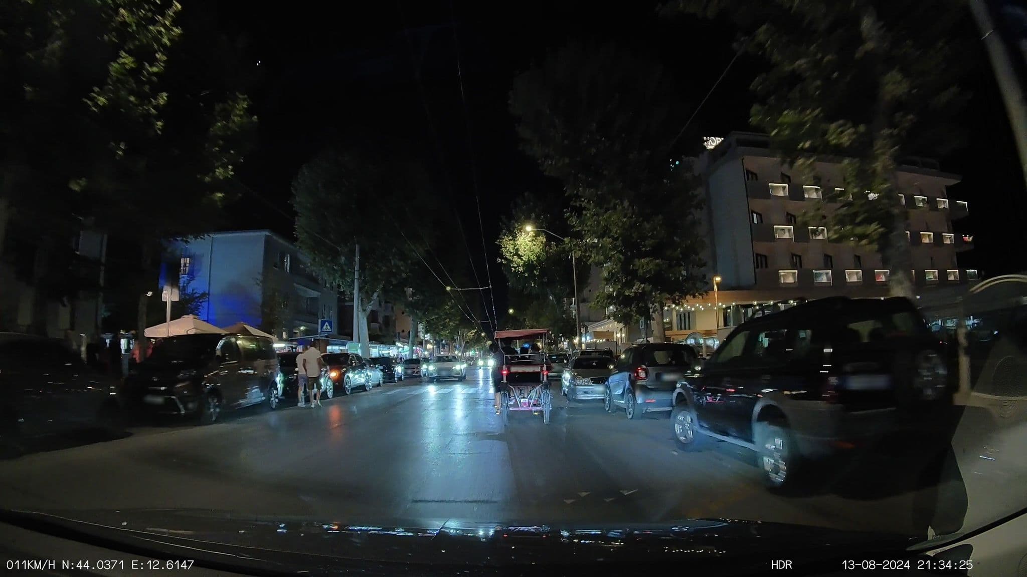 Street view near Luna Room, Rimini — © heetENkoel (CC BY-SA · Mapillary)