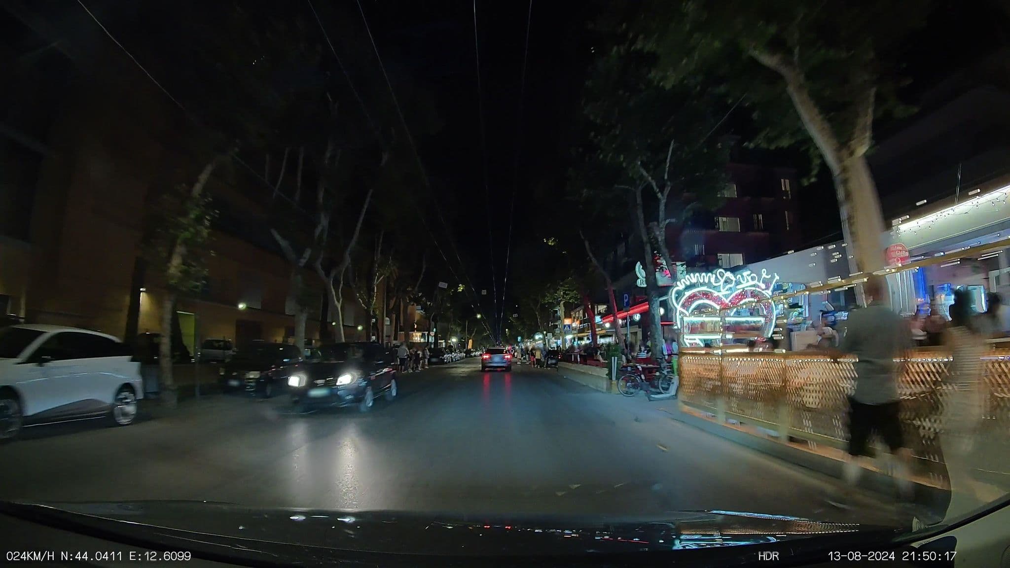 Street view near Hotel Montecarlo 3 Stelle, Rimini — © heetENkoel (CC BY-SA · Mapillary)