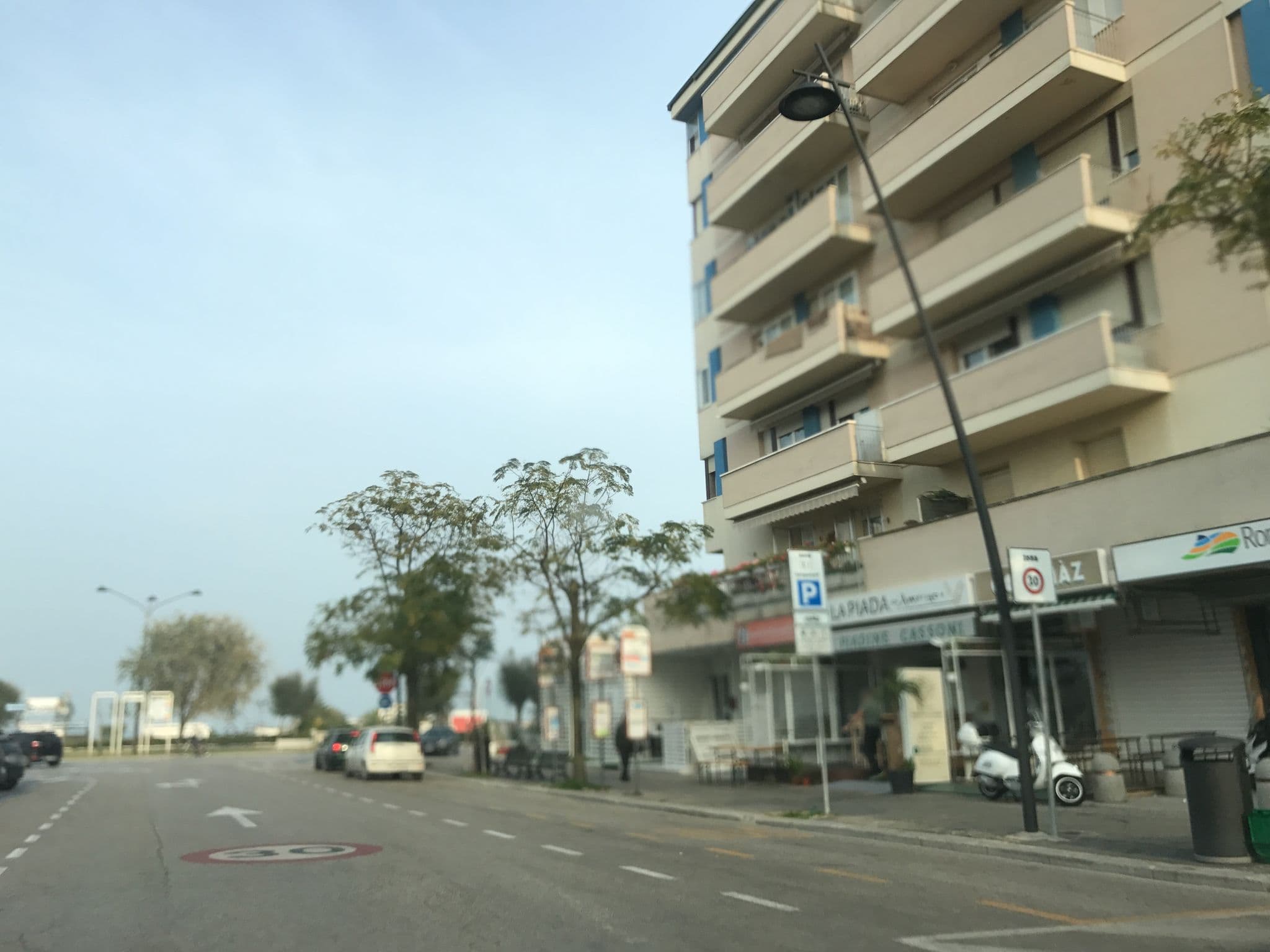Street view near Columbia Hotel, Rimini — © asturksever (CC BY-SA · Mapillary)