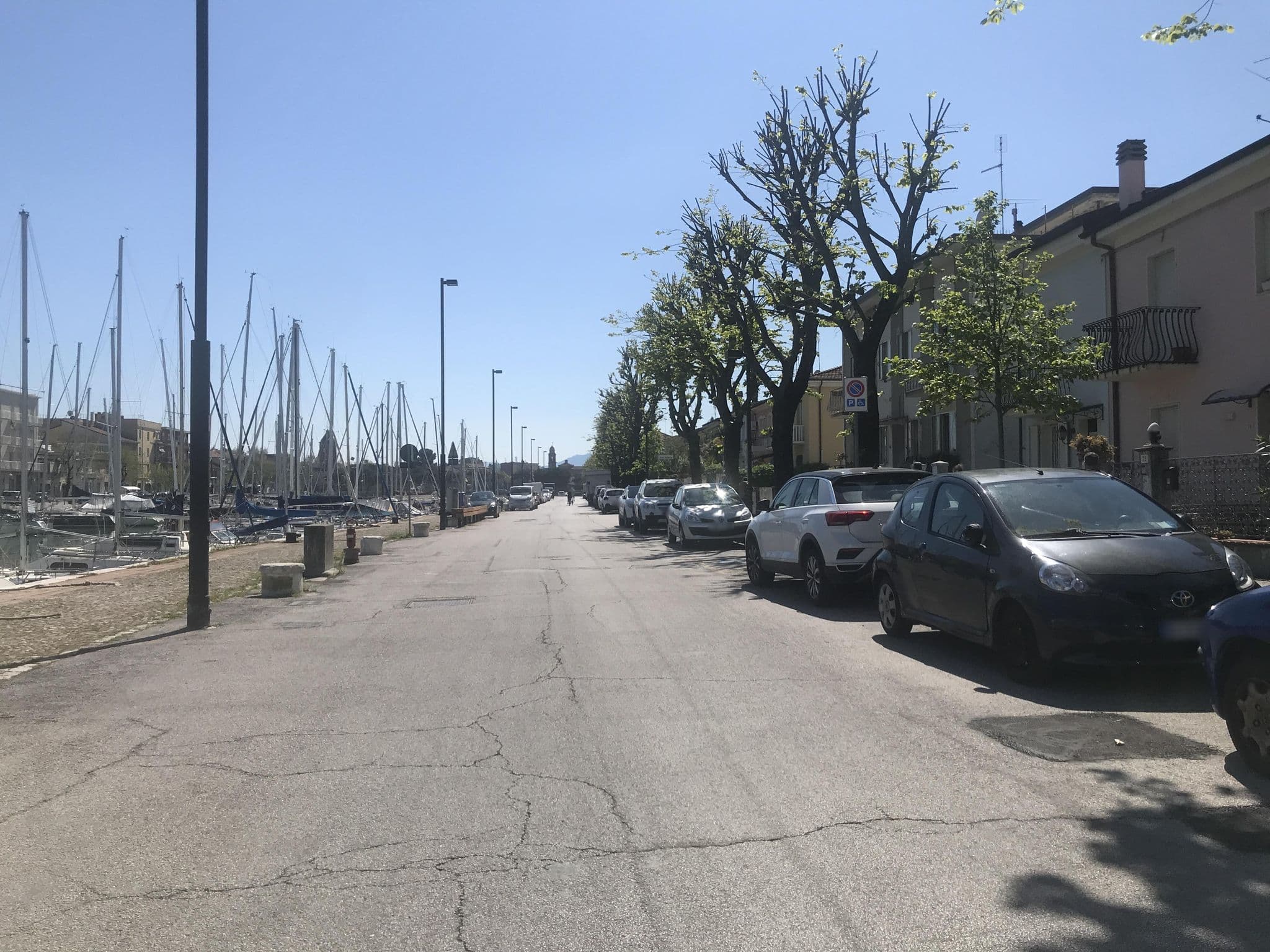 Street view near CasAzzurra Luxury B&B, Rimini — © nekozge (CC BY-SA · Mapillary)