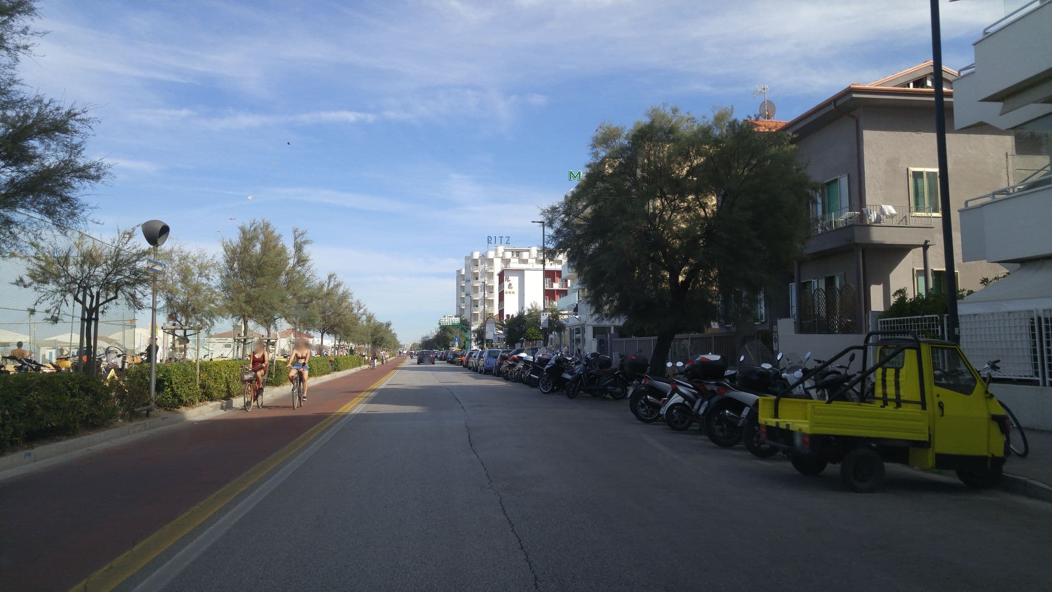 Street view near Albergo del Sole, Senigallia — © sorcrosc (CC BY-SA · Mapillary)