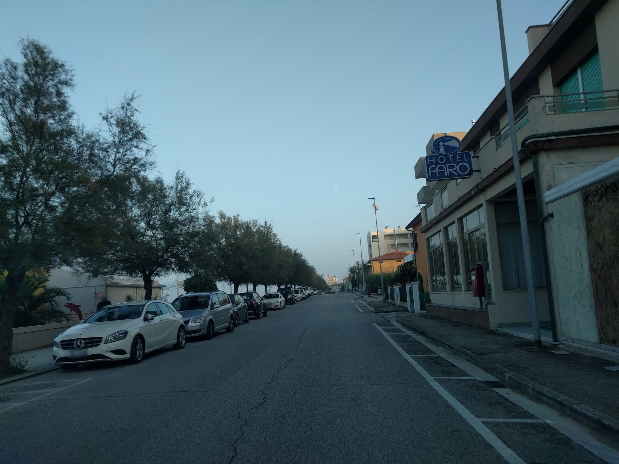 Street view near Pensione Faro, Senigallia — © sorcrosc (CC BY-SA · Mapillary)