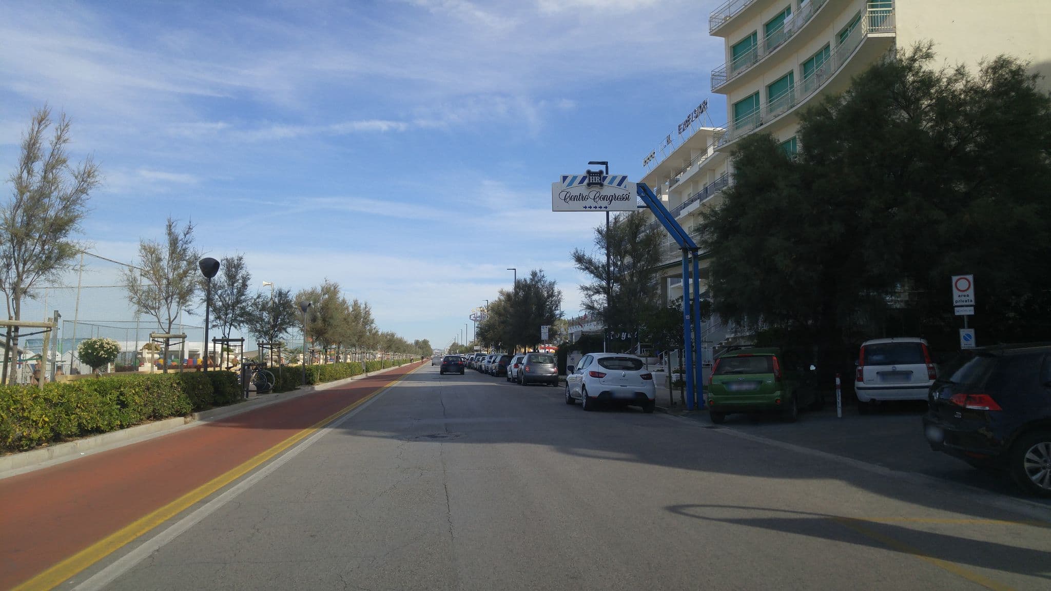 Street view near Hotel Ritz, Senigallia — © sorcrosc (CC BY-SA · Mapillary)