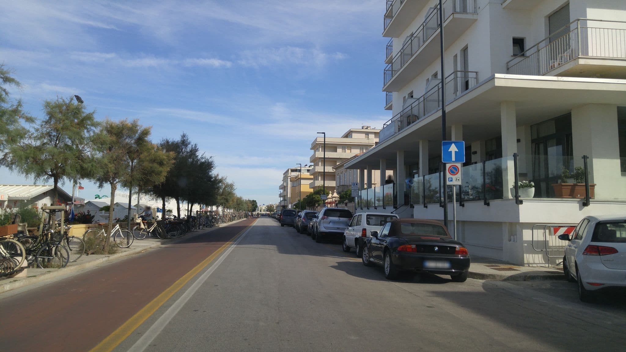 Street view near Hotel Bourivage, Senigallia — © sorcrosc (CC BY-SA · Mapillary)
