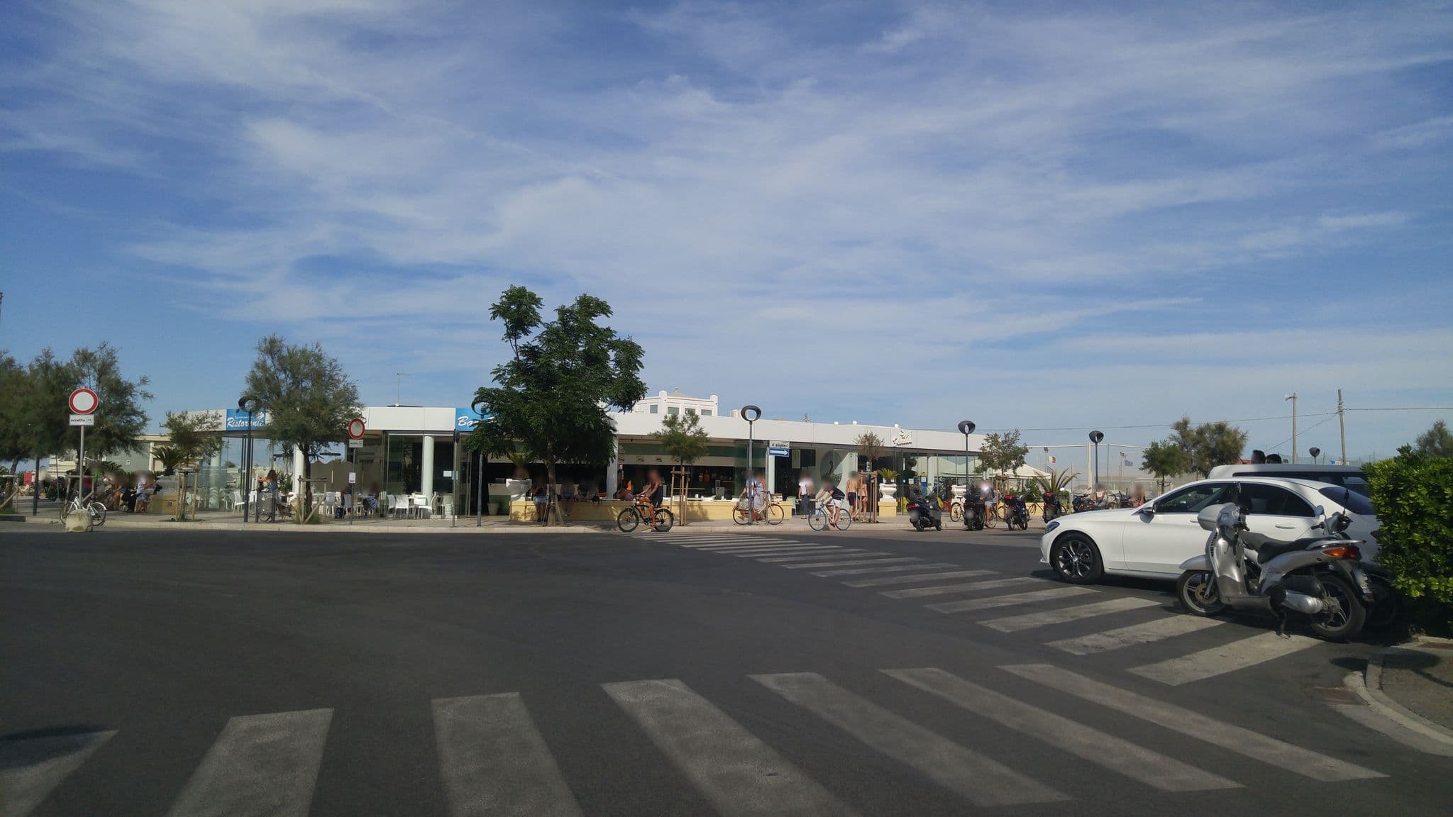 Street view near Hotel Cristallo, Senigallia — © sorcrosc (CC BY-SA · Mapillary)