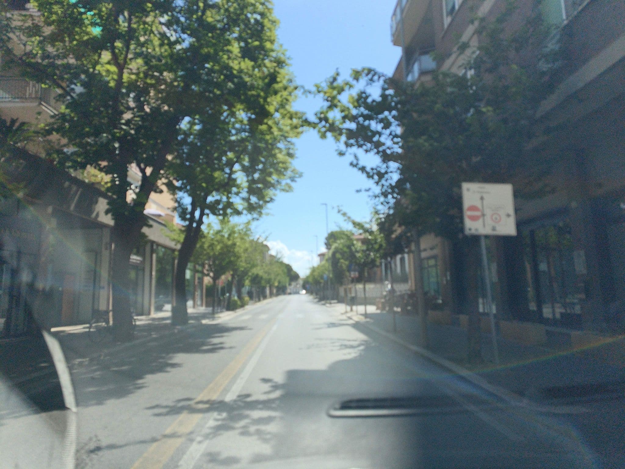 Street view near Casa Gramsci luxury apartment, Pesaro — © canfe (CC BY-SA · Mapillary)