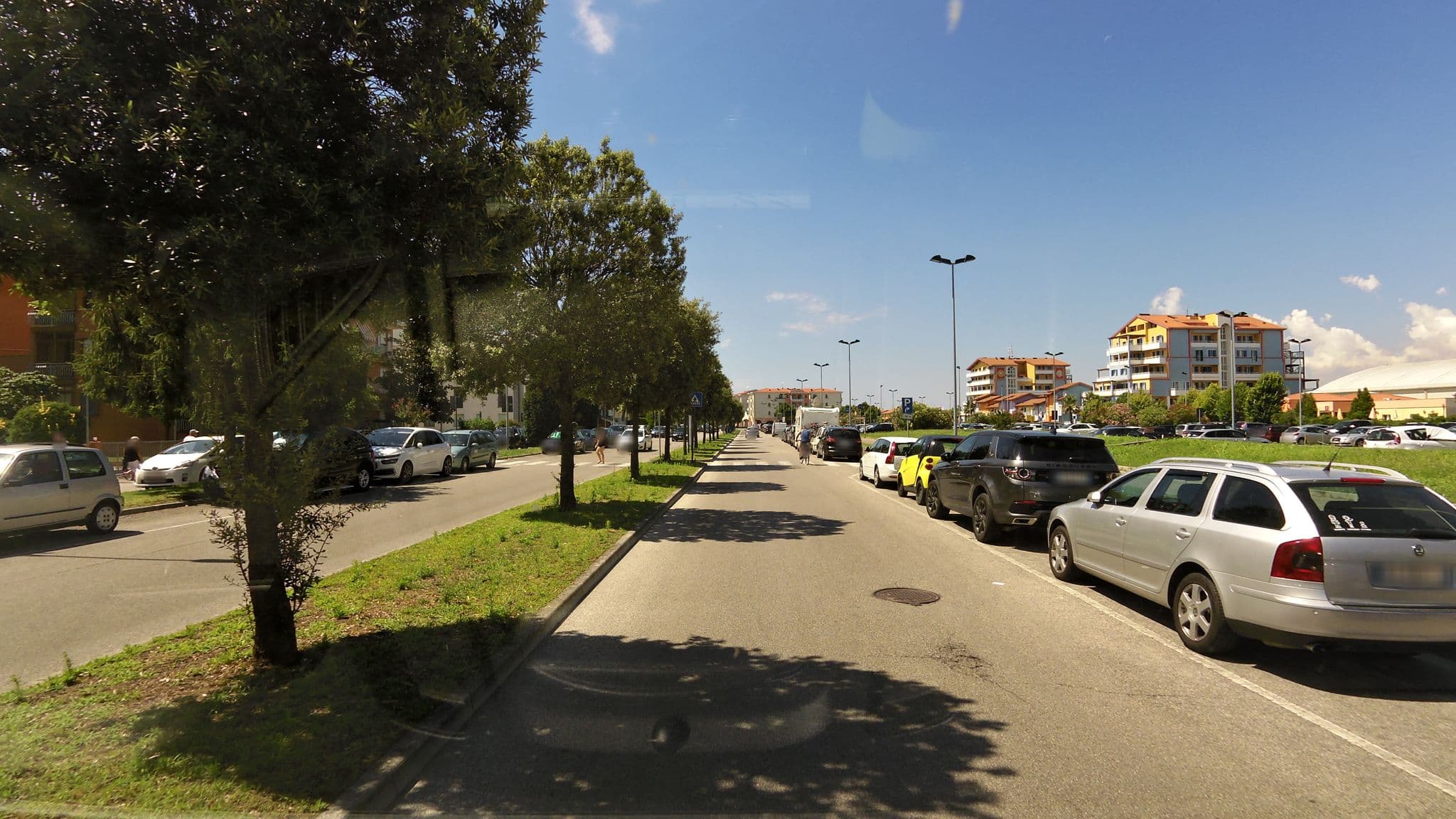 Street view near Hotel San Carlo, Caorle — © czmrtn (CC BY-SA · Mapillary)