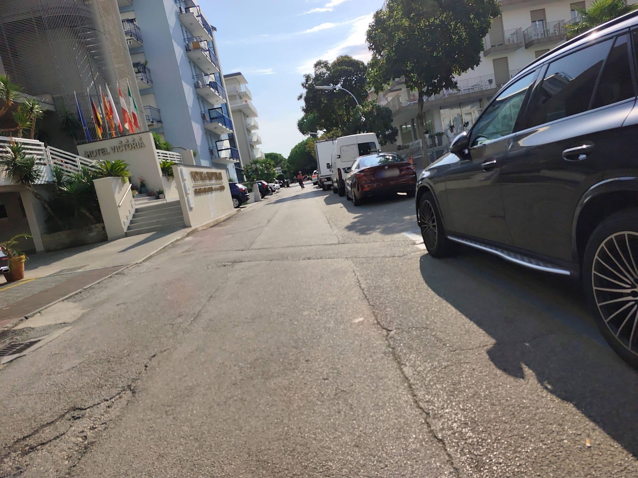 Street view near Hotel Victoria Prestige, Lido di Jesolo — © Duro (CC BY-SA · Mapillary)