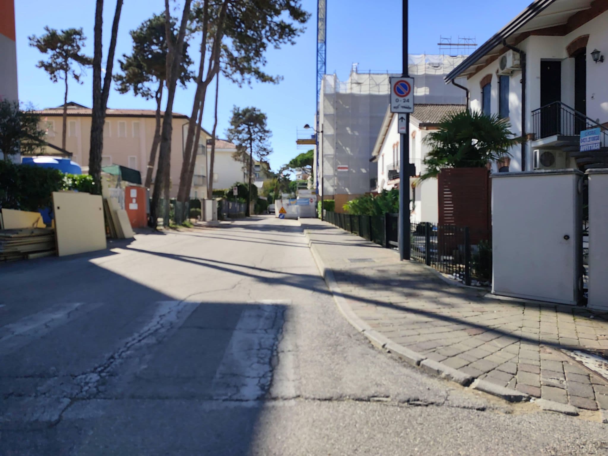 Street view near Hotel Luana, Caorle — © Duro (CC BY-SA · Mapillary)