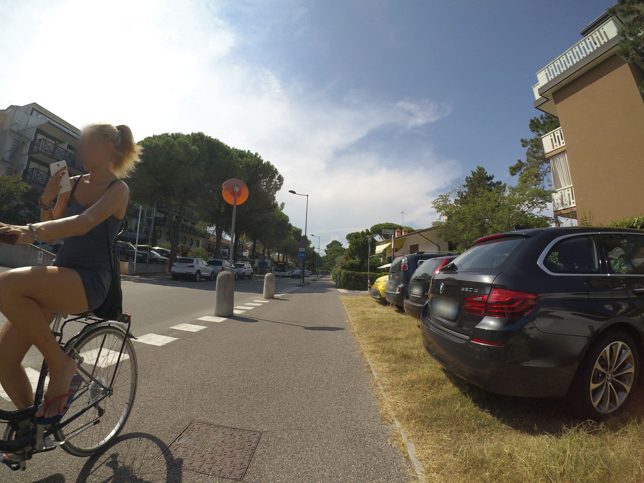 Street view near Residenza Ibsen, Lignano Sabbiadoro — © nicolad (CC BY-SA · Mapillary)