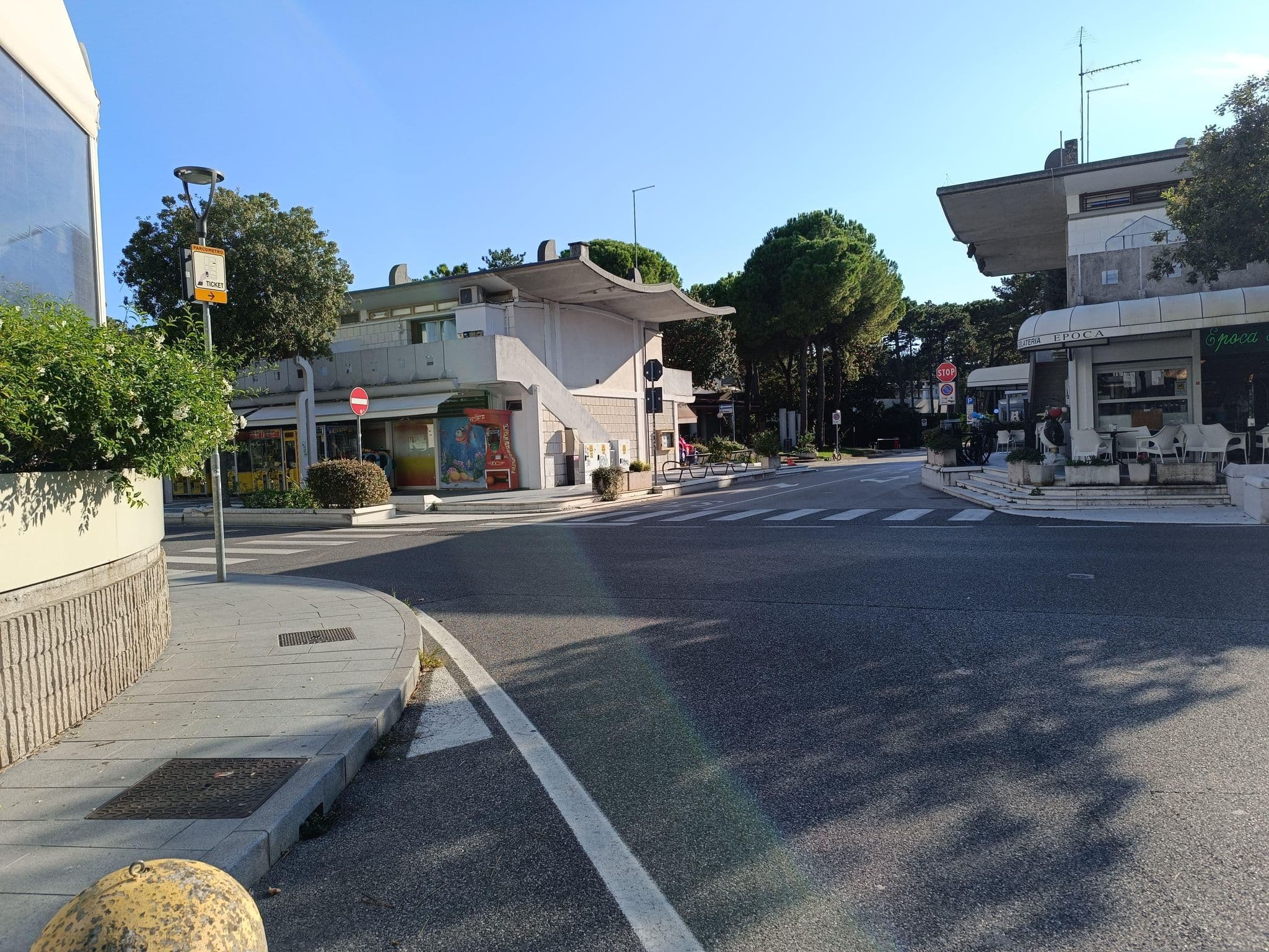 Street view near Residenza Sporting, Lignano Sabbiadoro — © Duro (CC BY-SA · Mapillary)