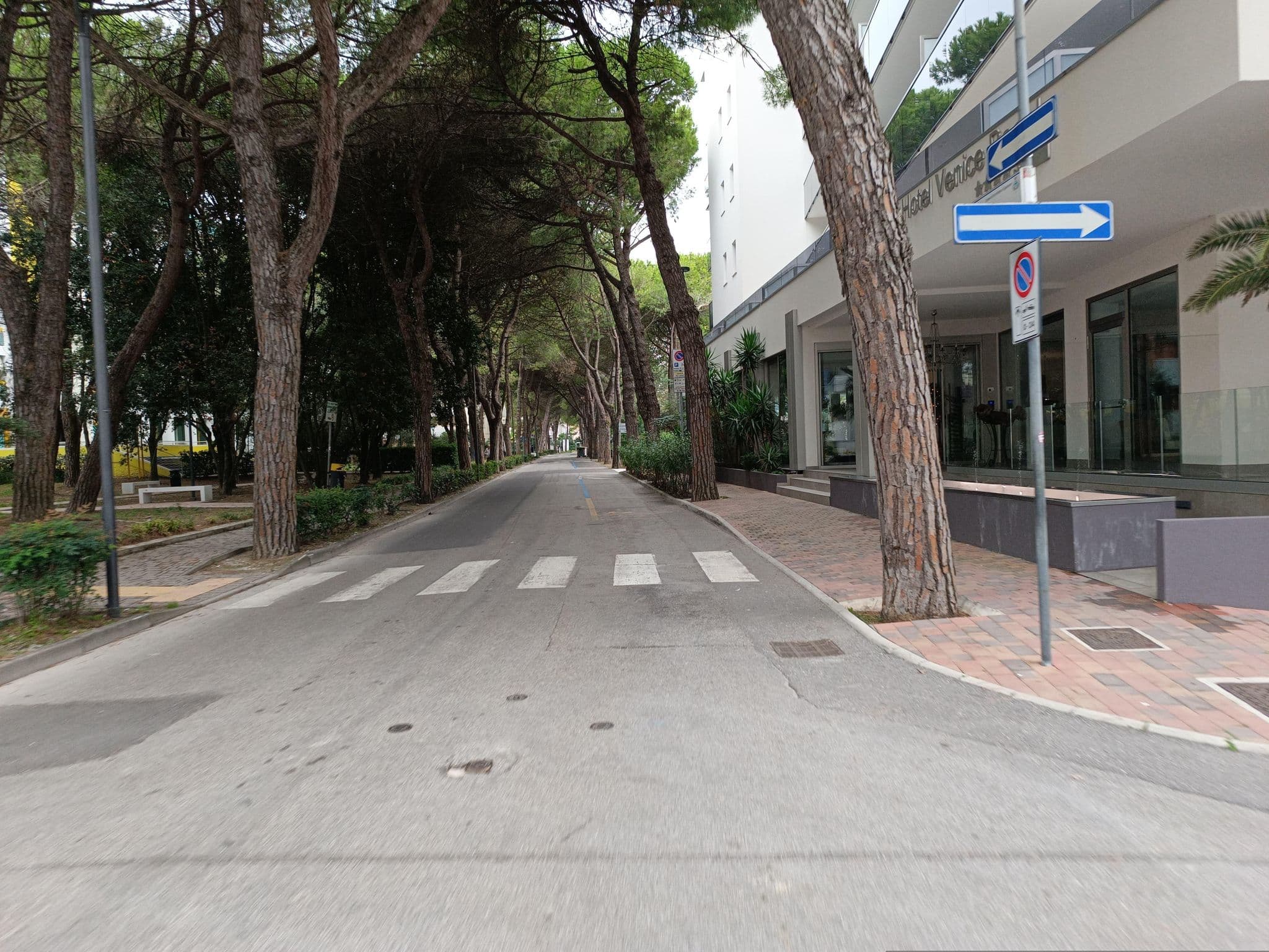 Street view near Hotel Meris, Bibione — © Duro (CC BY-SA · Mapillary)