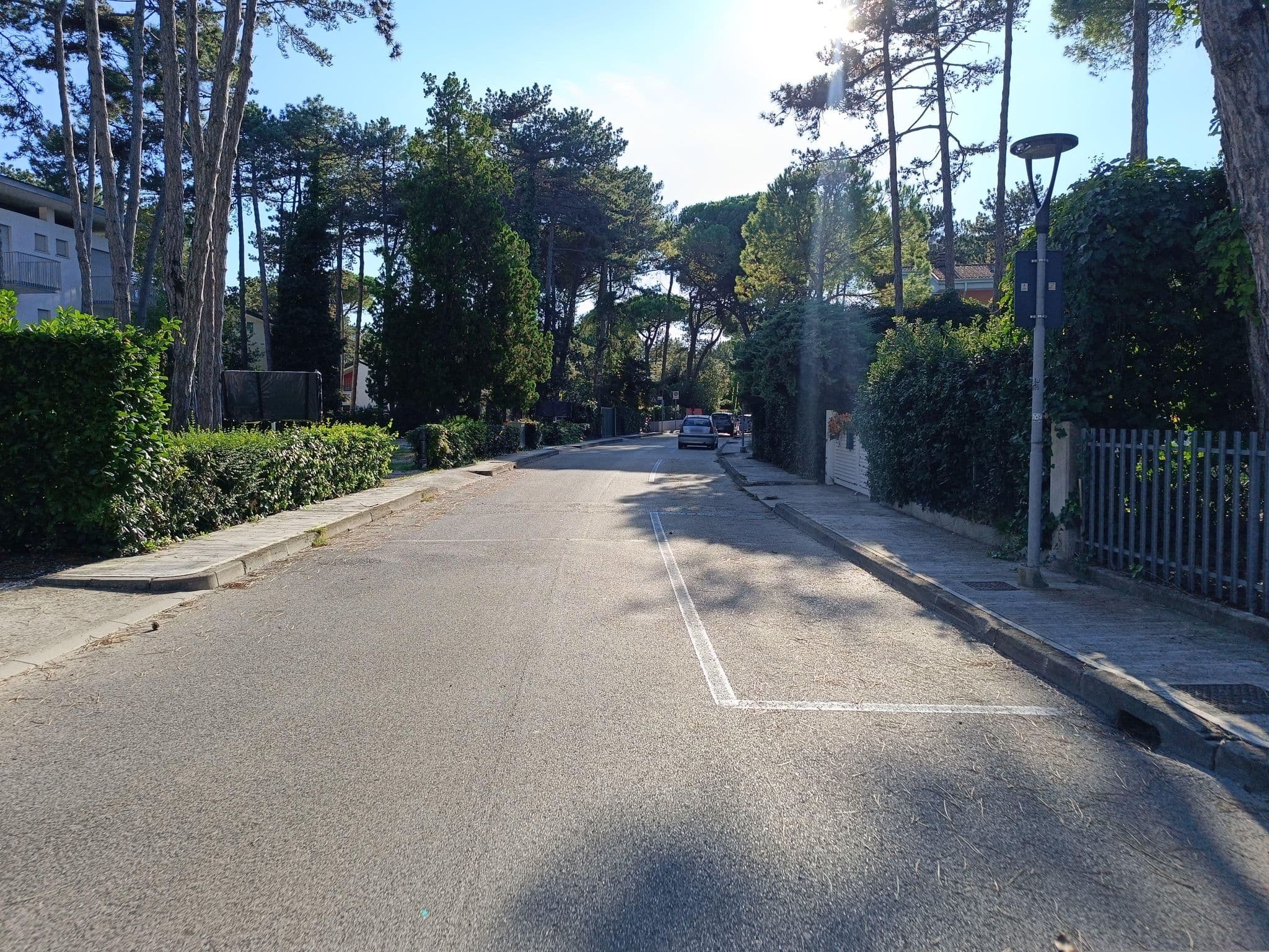 Street view near Hotel Eurovil Garni, Lignano Sabbiadoro — © Duro (CC BY-SA · Mapillary)