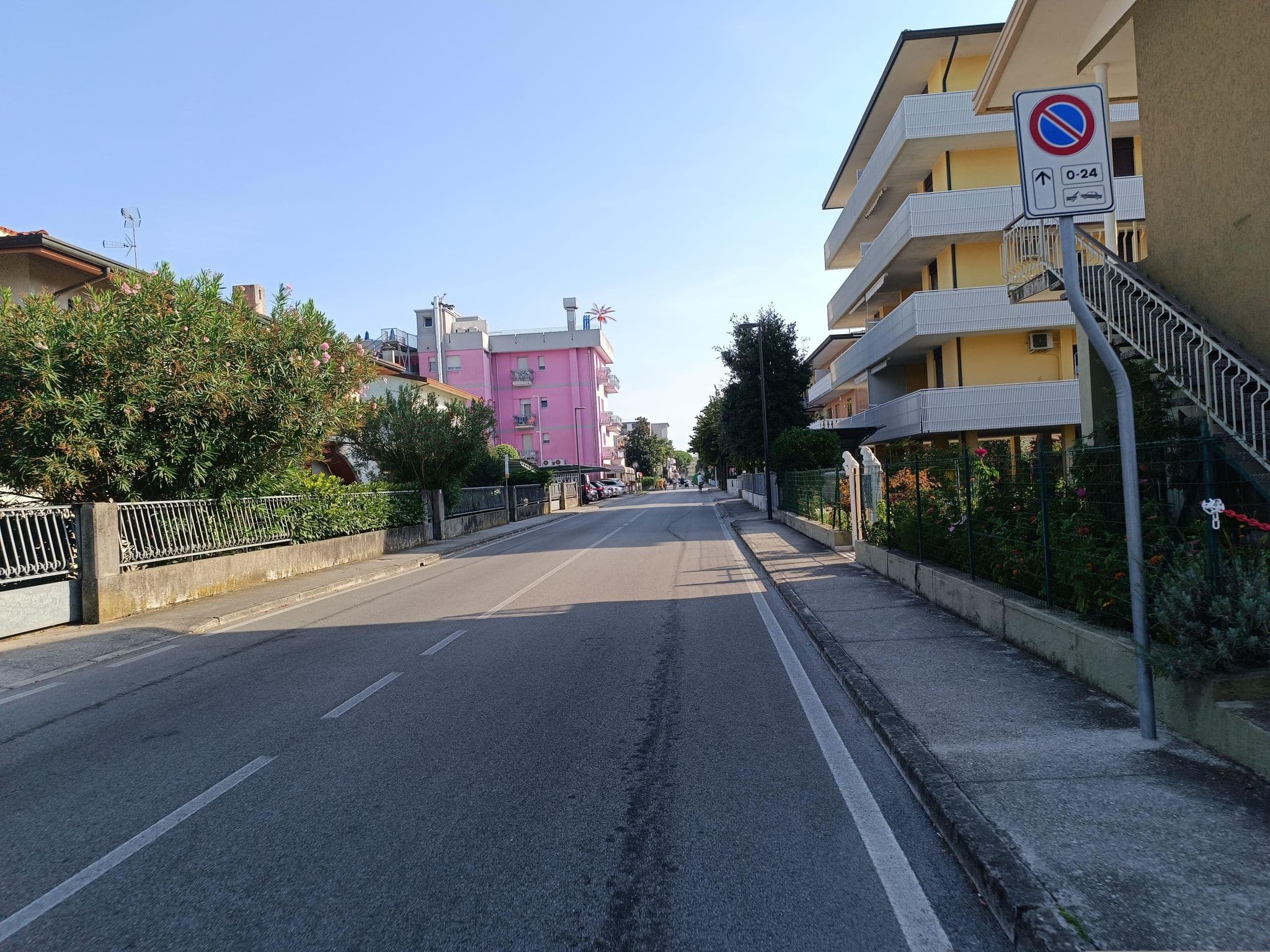 Street view near Villa Adelia, Bibione — © Duro (CC BY-SA · Mapillary)