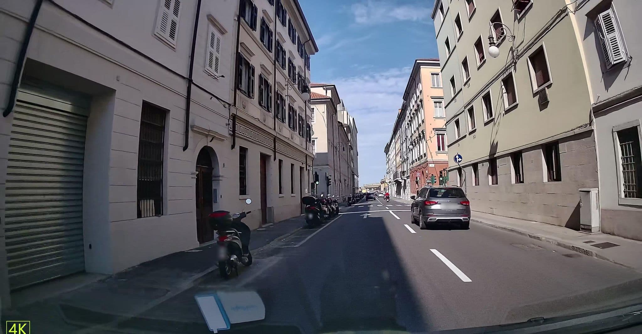 Street view near B&B Ponte Curto, Trieste — © Ugo_mapedits (CC BY-SA · Mapillary)