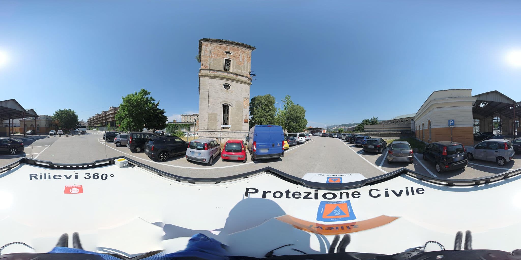 Street view near Hotel Berzi, Trieste — © Protezione_Civile_FVG_Rilievi (CC BY-SA · Mapillary)