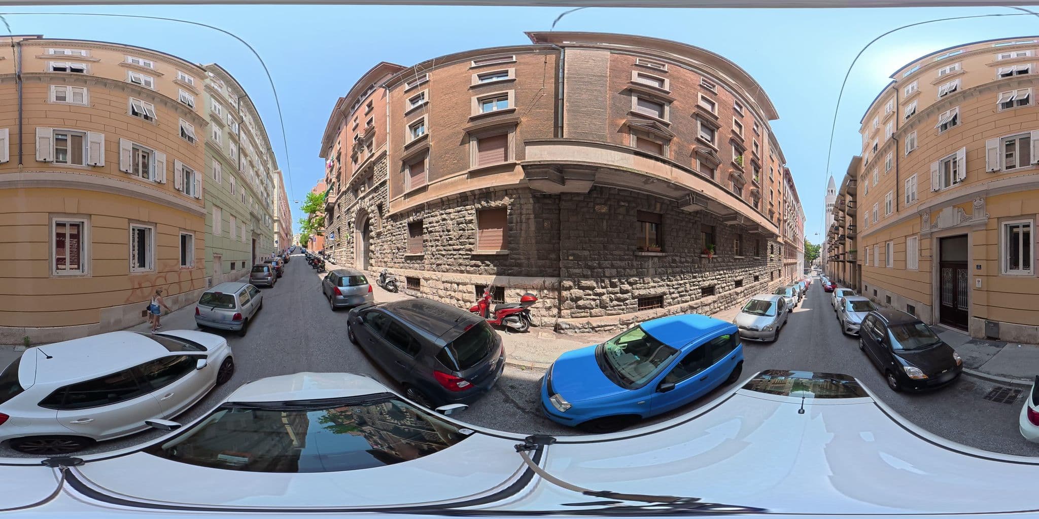Street view near Happy Holidays Welcome, Trieste — © osmplus_org (CC BY-SA · Mapillary)