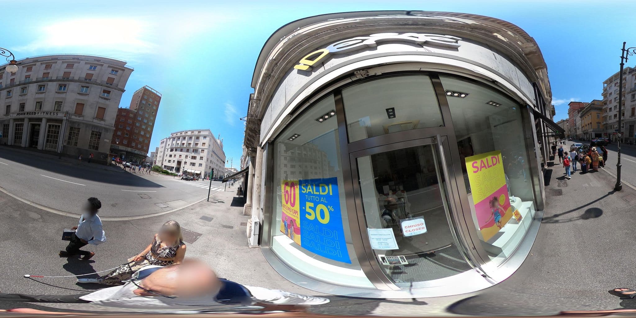 Street view near Hotel Continentale Trieste, Trieste — © mircozorzo (CC BY-SA · Mapillary)