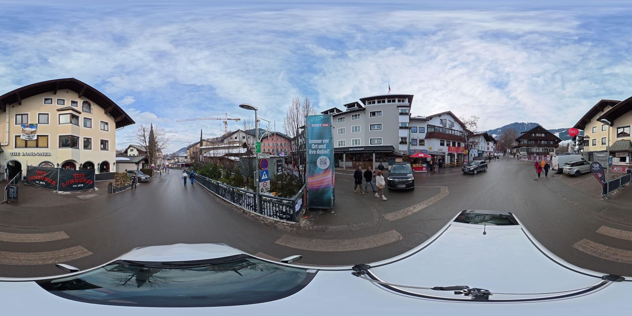 Street view near Sporthotel Reisch, Kitzbühel — © osmplus_org (CC BY-SA · Mapillary)