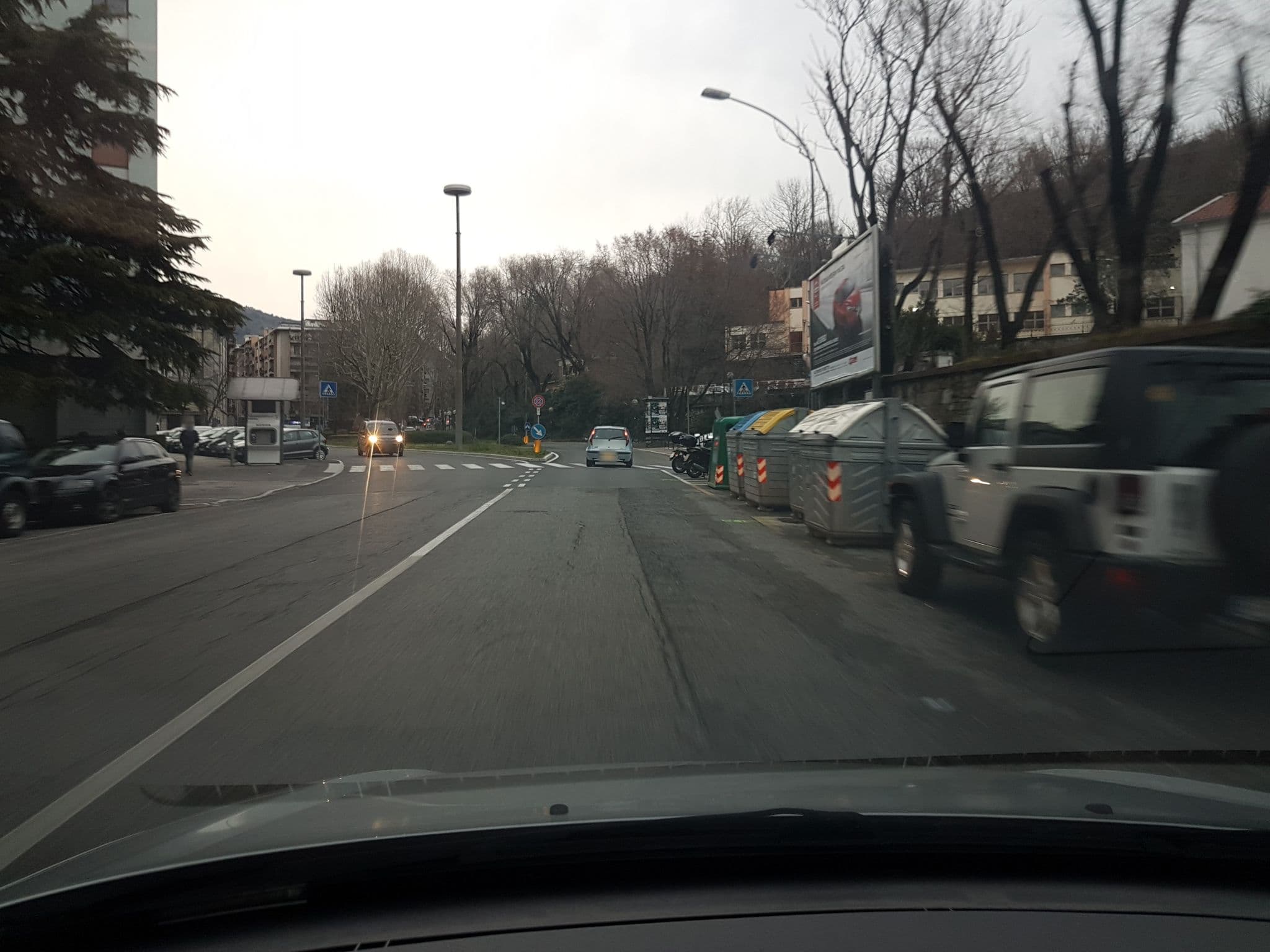Street view near Villa Bottacin, Trieste — © damjang (CC BY-SA · Mapillary)