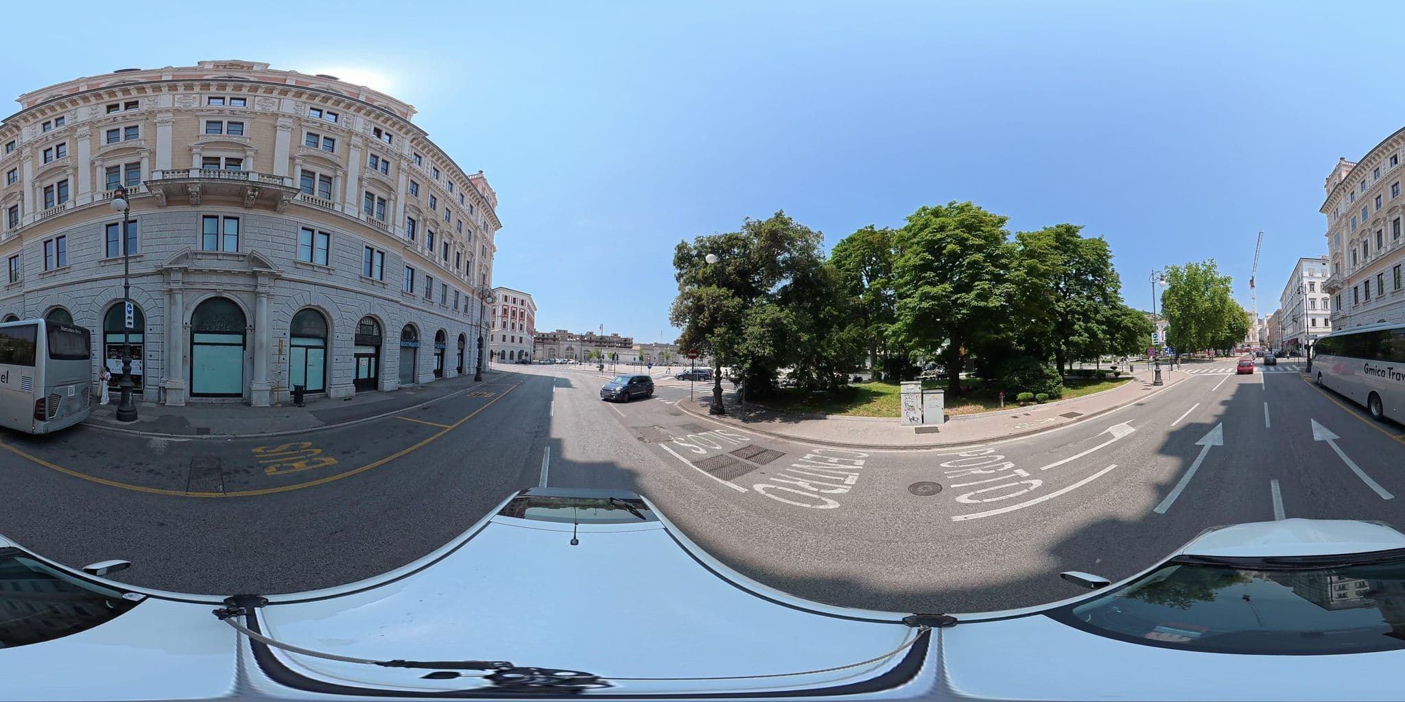 Street view near Palazzo Panfilli, Trieste — © osmplus_org (CC BY-SA · Mapillary)