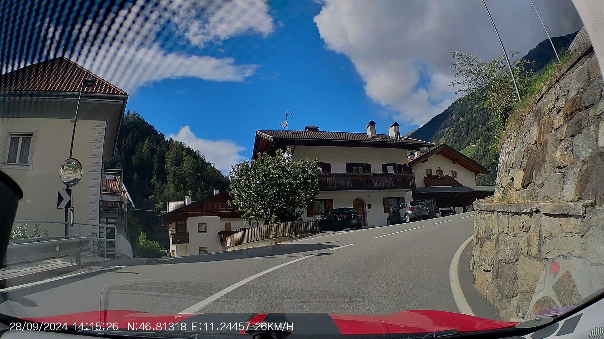 Street view near Residence Koenigsrainer, San Leonardo in Passiria — © AR88 (CC BY-SA · Mapillary)