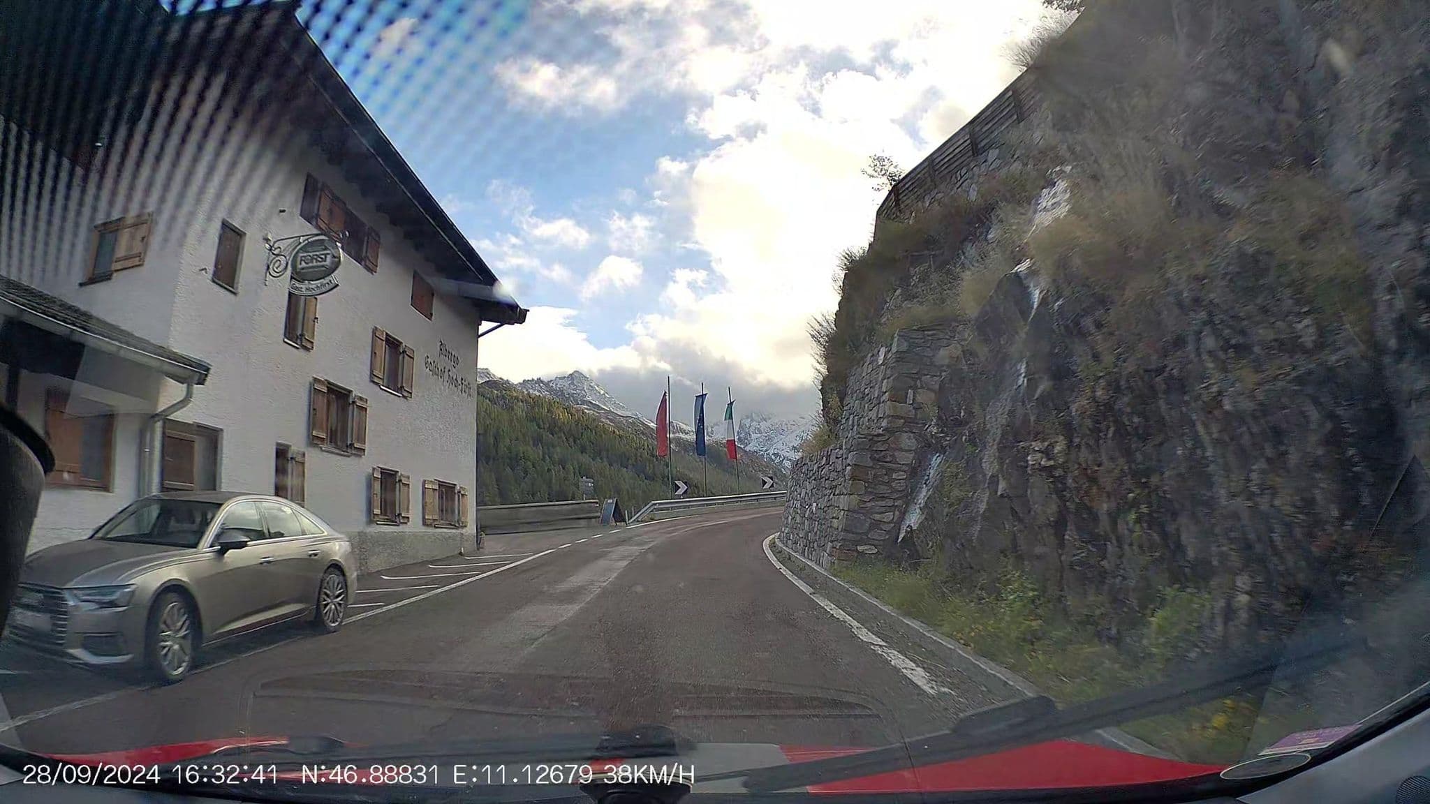 Street view near Hochfirst, San Leonardo in Passiria — © AR88 (CC BY-SA · Mapillary)