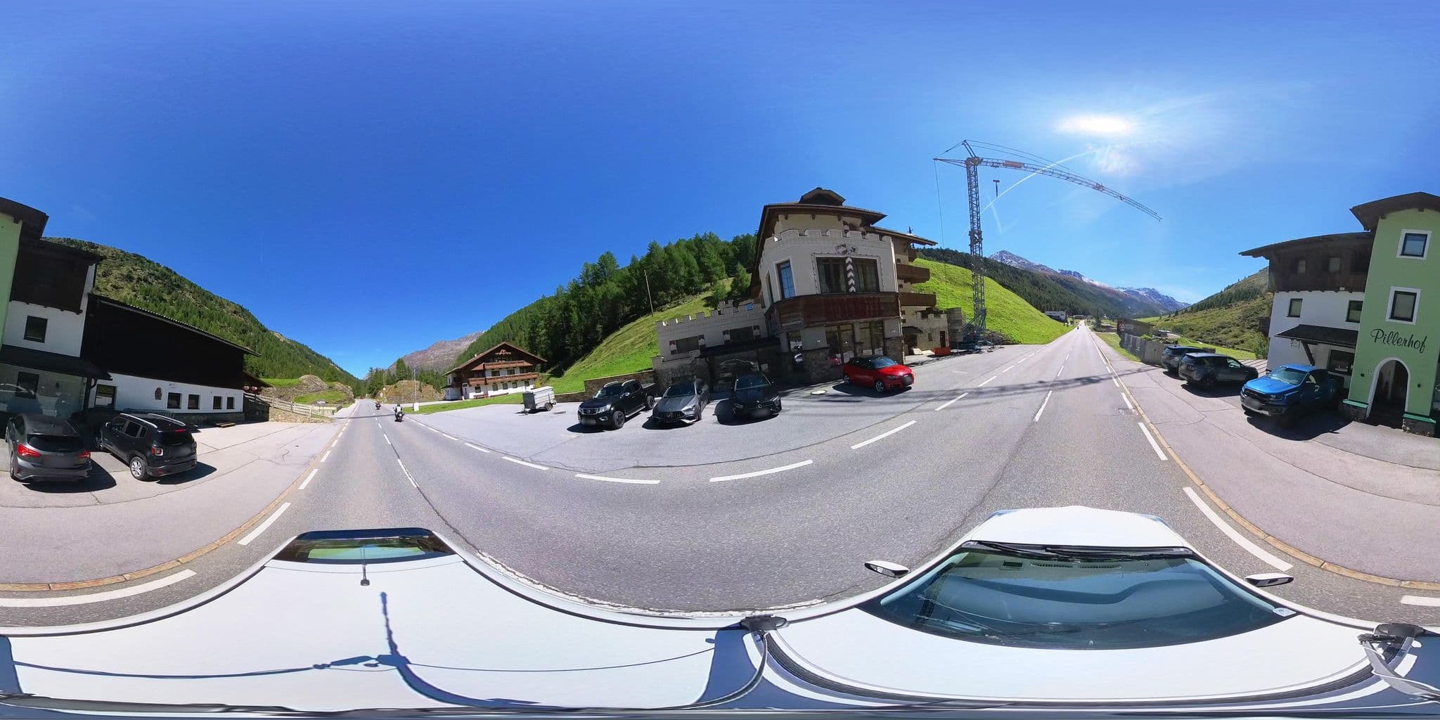 Street view near Burghotel Alpenglühn, Sölden