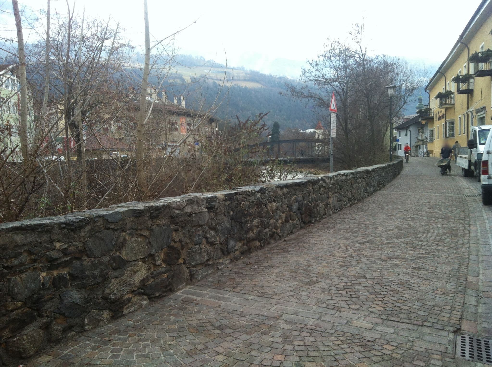 Street view near Alter Schlachthof, Bressanone — © miguel_andrade (CC BY-SA · Mapillary)