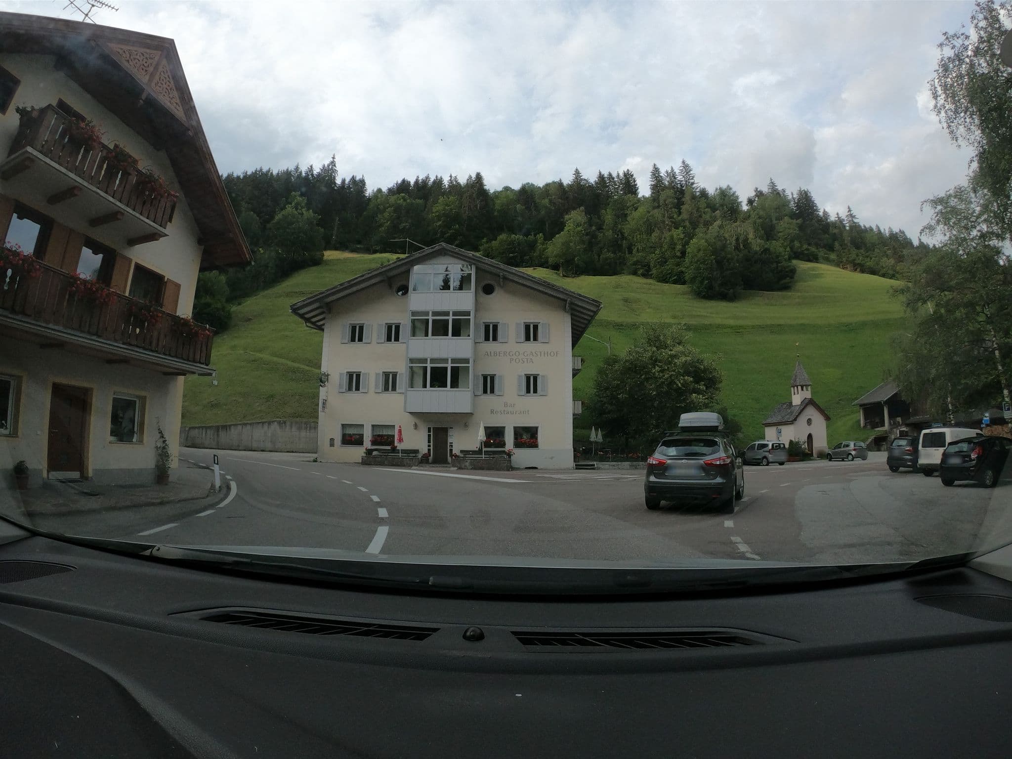 Street view near Albergo Posta, San Lorenzo di Sebato — © vst (CC BY-SA · Mapillary)