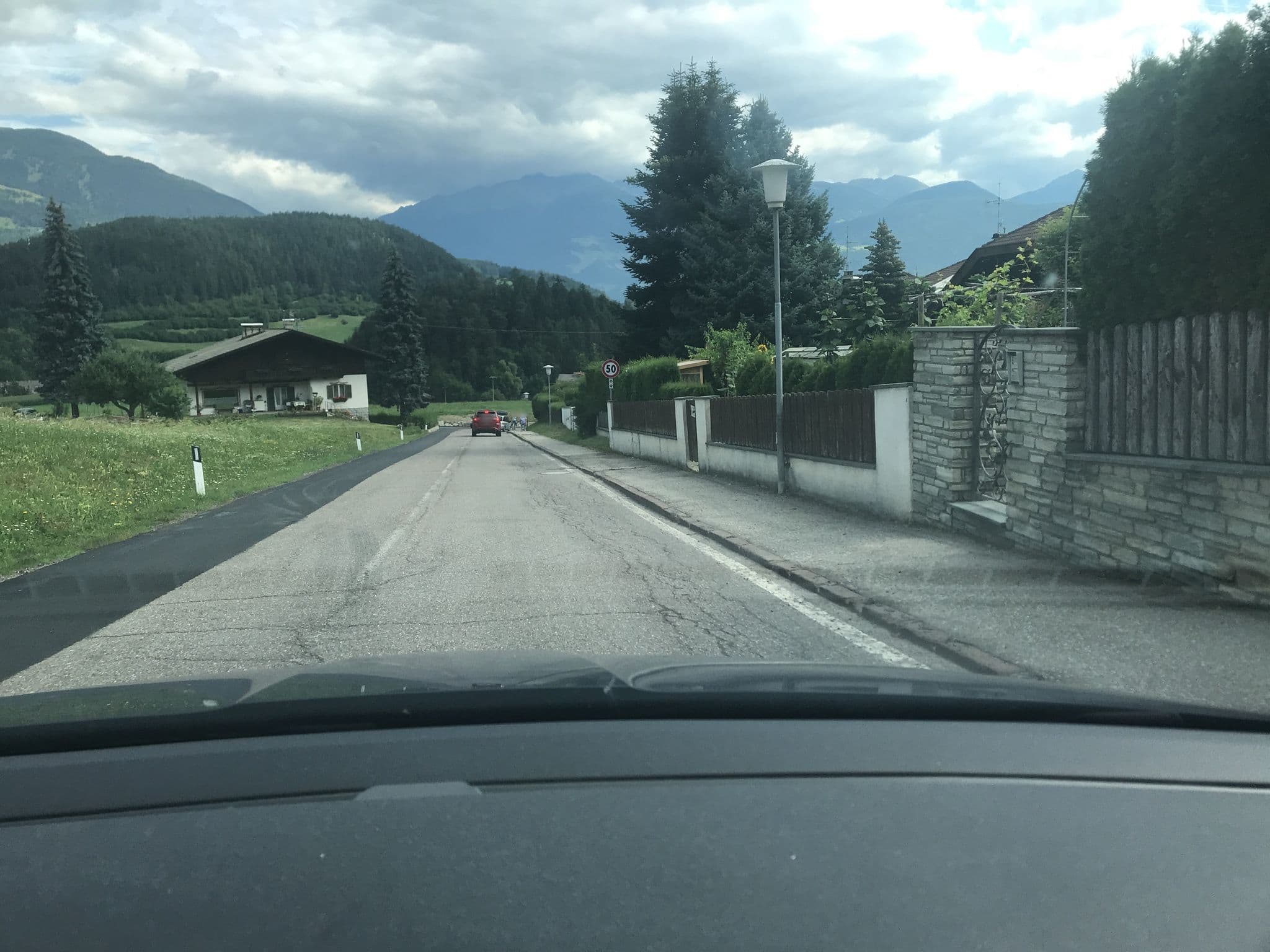 Street view near Gasthof Kircherwirt, San Lorenzo di Sebato — © atze777 (CC BY-SA · Mapillary)