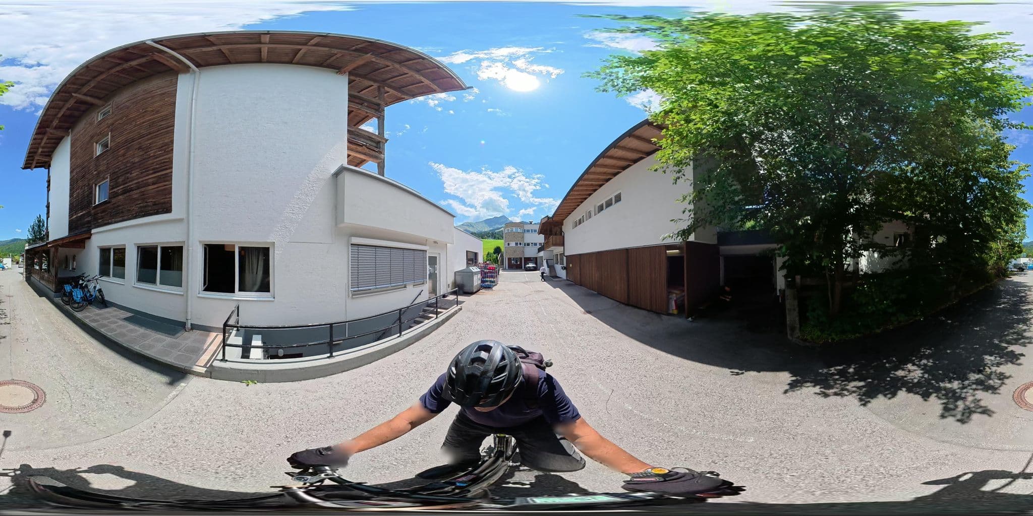 Street view near Hotel & Restaurant Kaiserfels, Sankt Johann in Tirol — © osmplus_org (CC BY-SA · Mapillary)