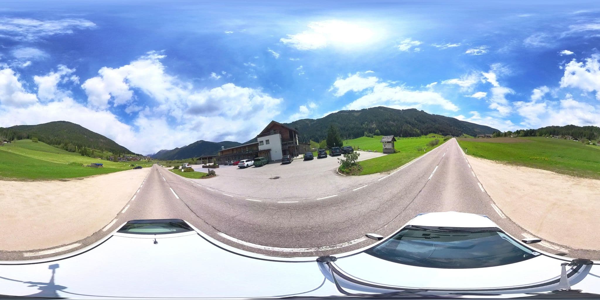 Street view near Hotel Waldruhe, Valle di Casies - Gsies — © osmplus_org (CC BY-SA · Mapillary)