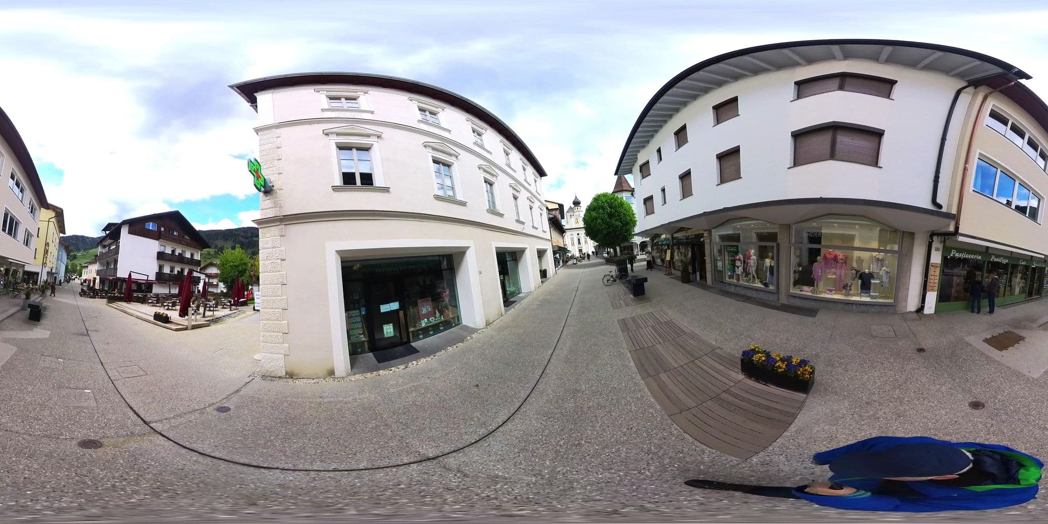 Street view near Dolomite Apartments Winklwiese, San Candido — © osmplus_org (CC BY-SA · Mapillary)