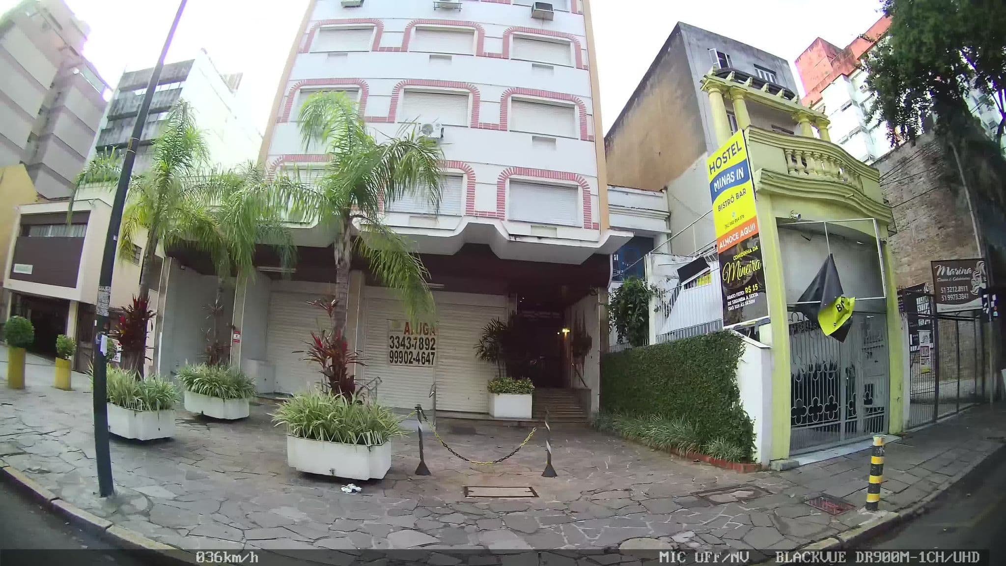 Street view near Hostel Minas In, Porto Alegre — © kaart_1 (CC BY-SA · Mapillary)