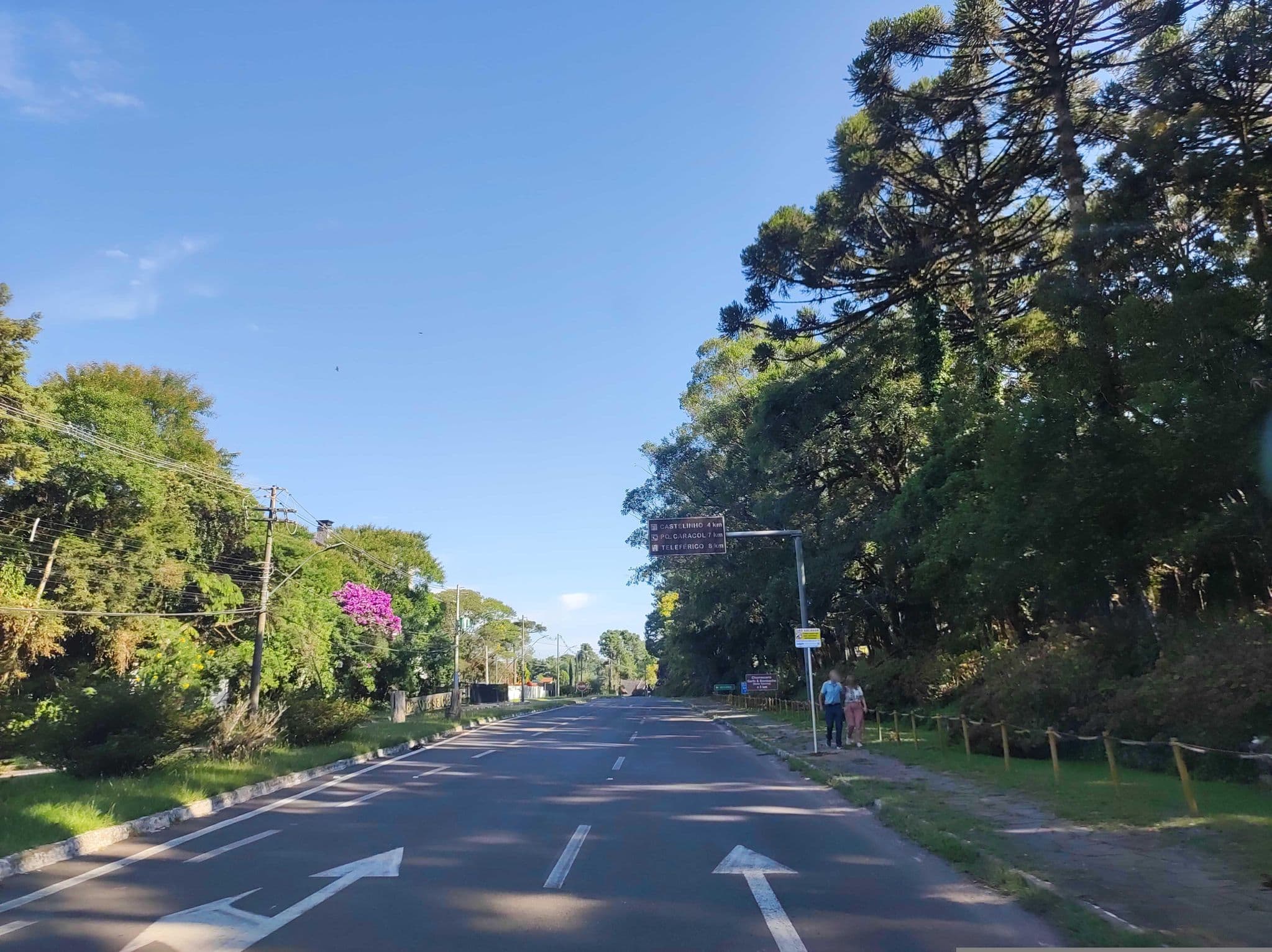 Street view near Hotel Continental Canela, Canela — © diegokrein (CC BY-SA · Mapillary)
