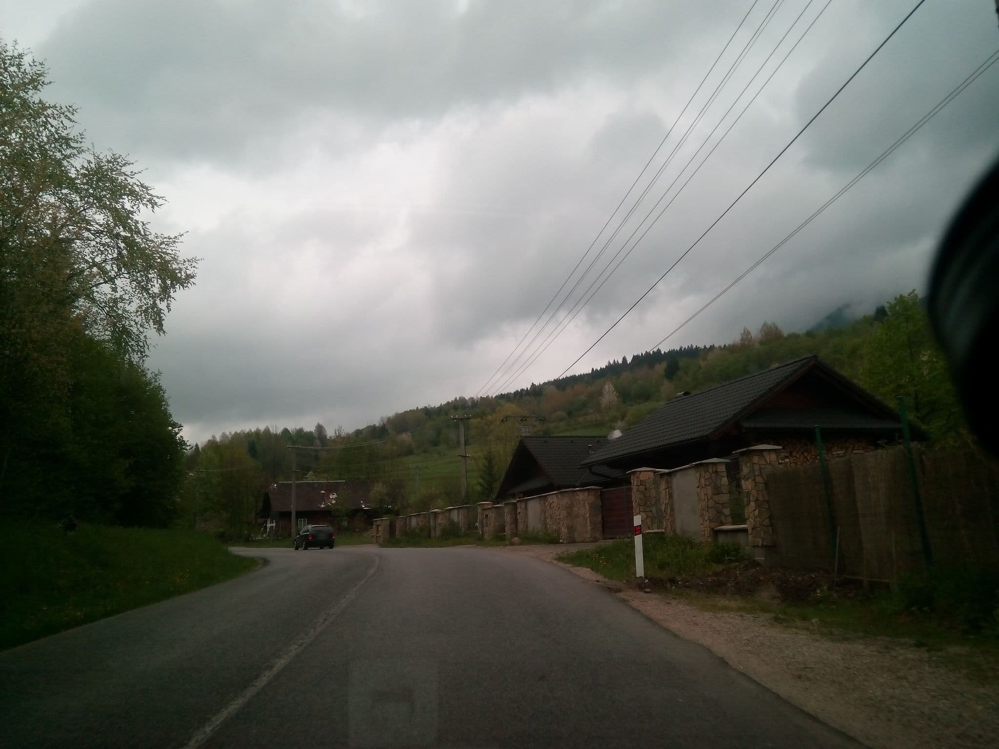 Street view near Chalúpka Jánošíkove diery, Terchová