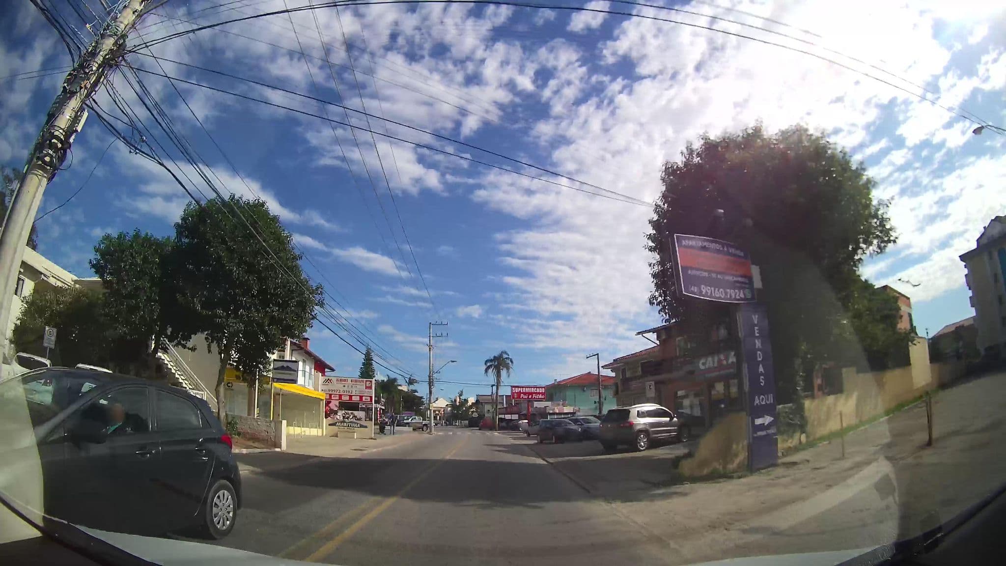 Street view near Ingleses Palace Hotel, Itacorubi — © marciosampaio (CC BY-SA · Mapillary)