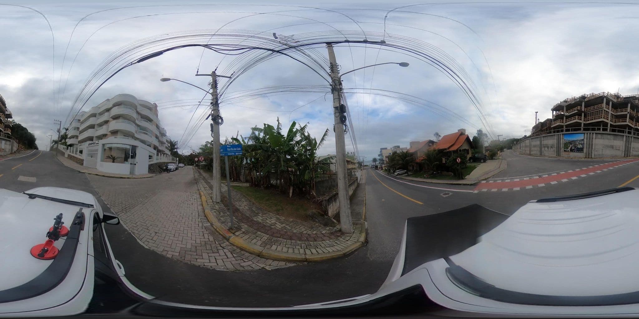 Street view near Pousada Arquipélago, Bombinhas — © jaderbavaresco (CC BY-SA · Mapillary)