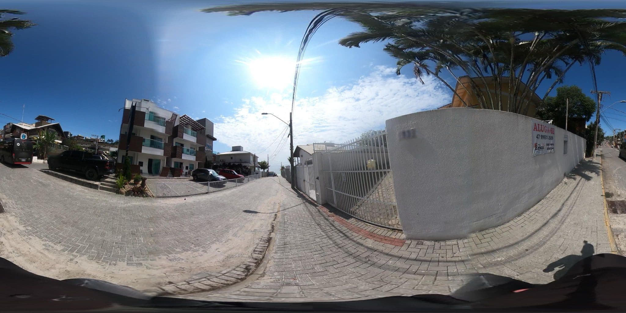 Street view near Pousada Gaúcha, Bombinhas — © jaderbavaresco (CC BY-SA · Mapillary)