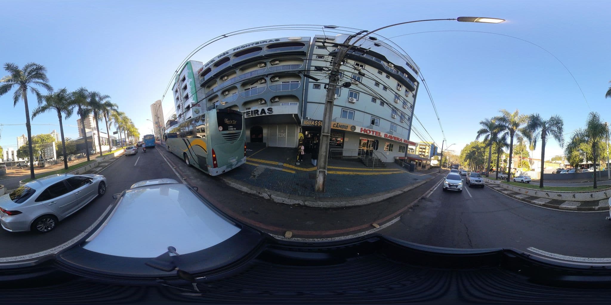 Street view near Hotel 3 Fronteiras, Foz do Iguaçu — © nitterritorio (CC BY-SA · Mapillary)