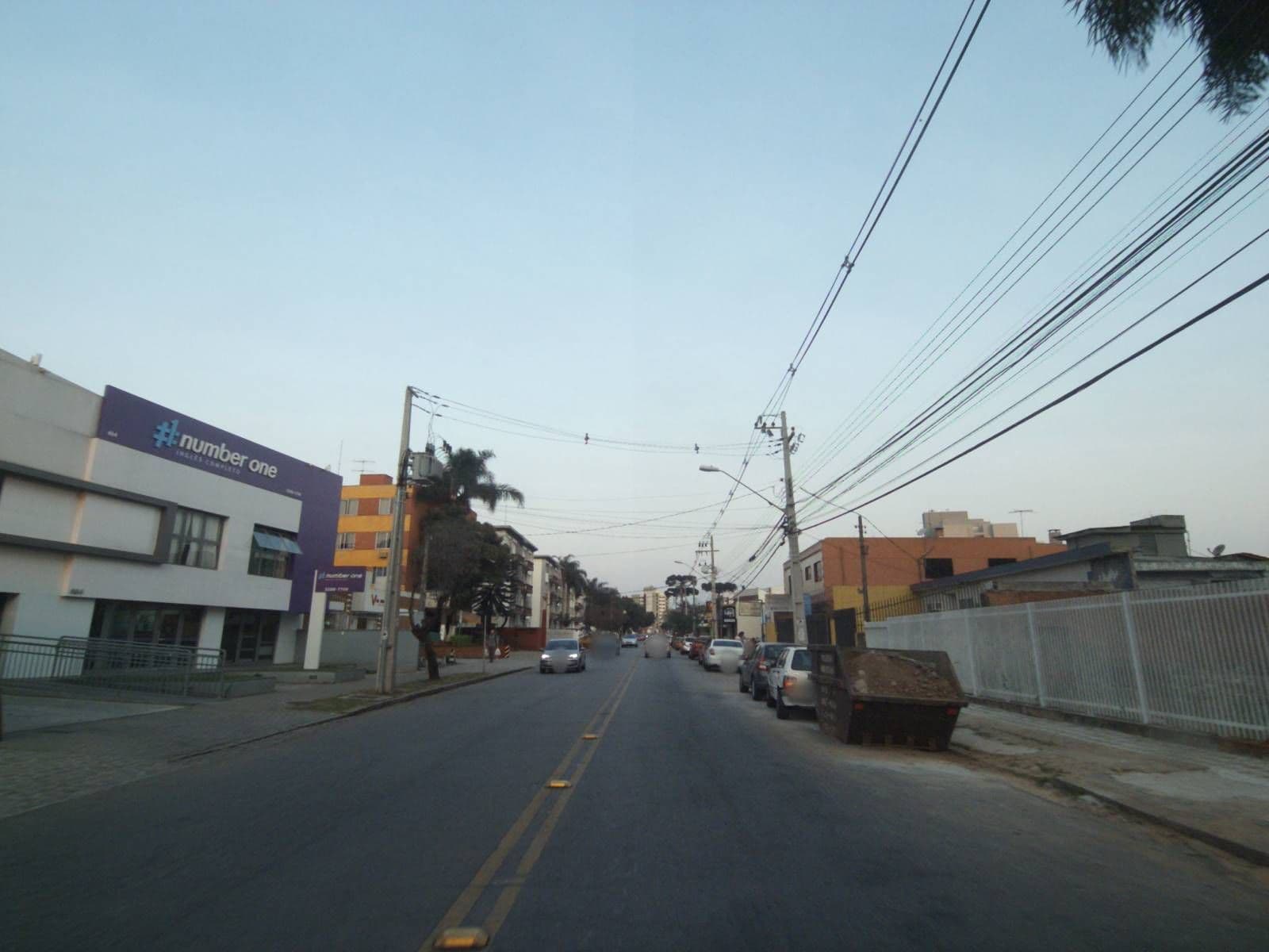 Street view near Alvear Hotel, Curitiba — © projevias (CC BY-SA · Mapillary)