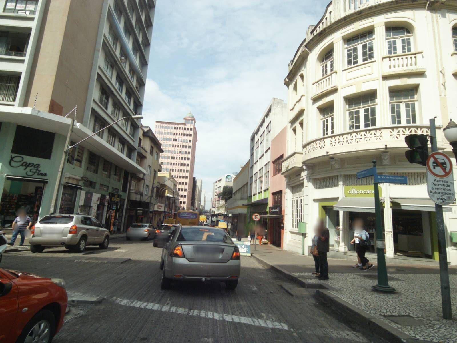 Street view near cafe da manha hotel Slavieiro slim, Curitiba — © projevias (CC BY-SA · Mapillary)