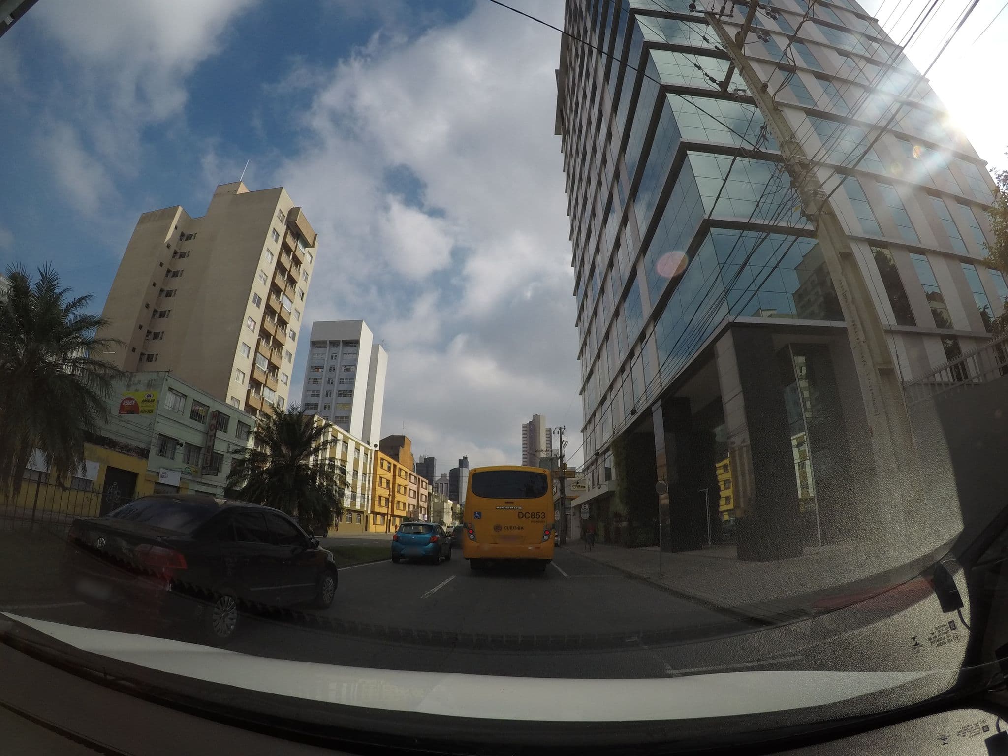Street view near Hotel Milenium, Curitiba — © marciosampaio (CC BY-SA · Mapillary)