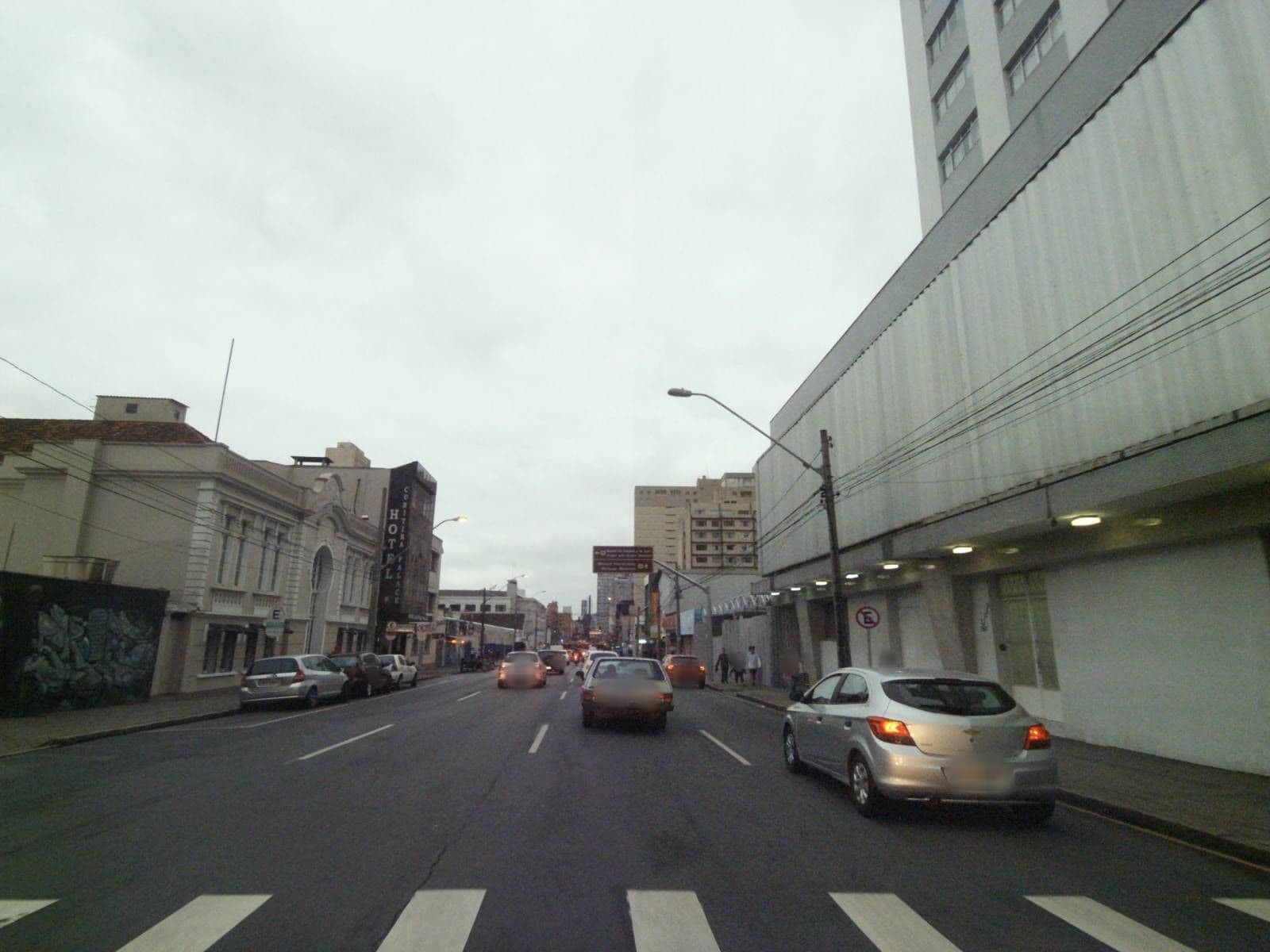 Street view near Curitiba Palace Hotel Slim, Curitiba — © projevias (CC BY-SA · Mapillary)