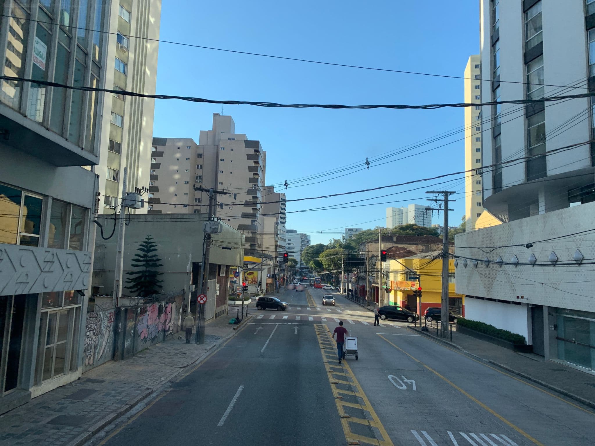 Street view near Hotel Rota Nova, Curitiba — © noel (CC BY-SA · Mapillary)