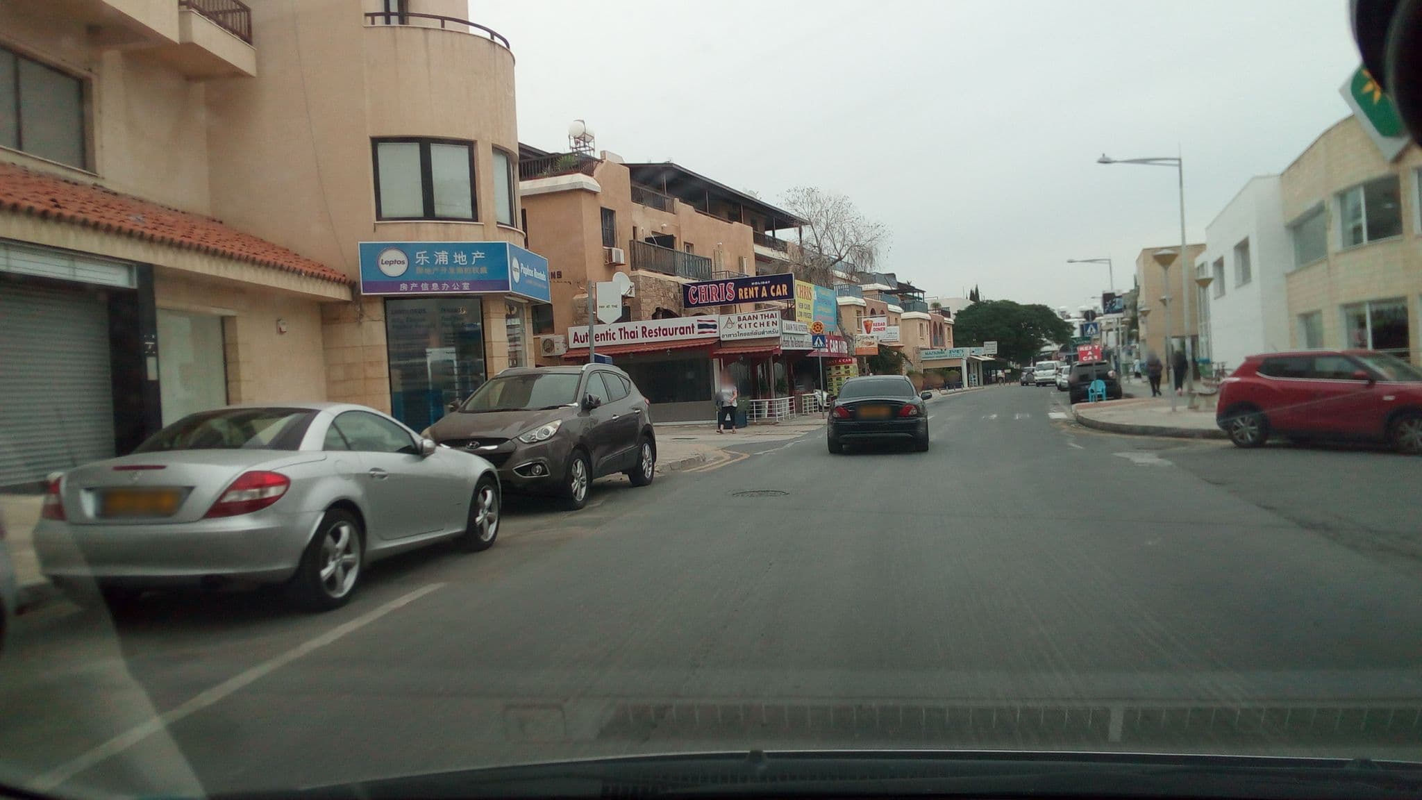 Street view near Porto Paphos, Paphos — © stpkyriakou (CC BY-SA · Mapillary)