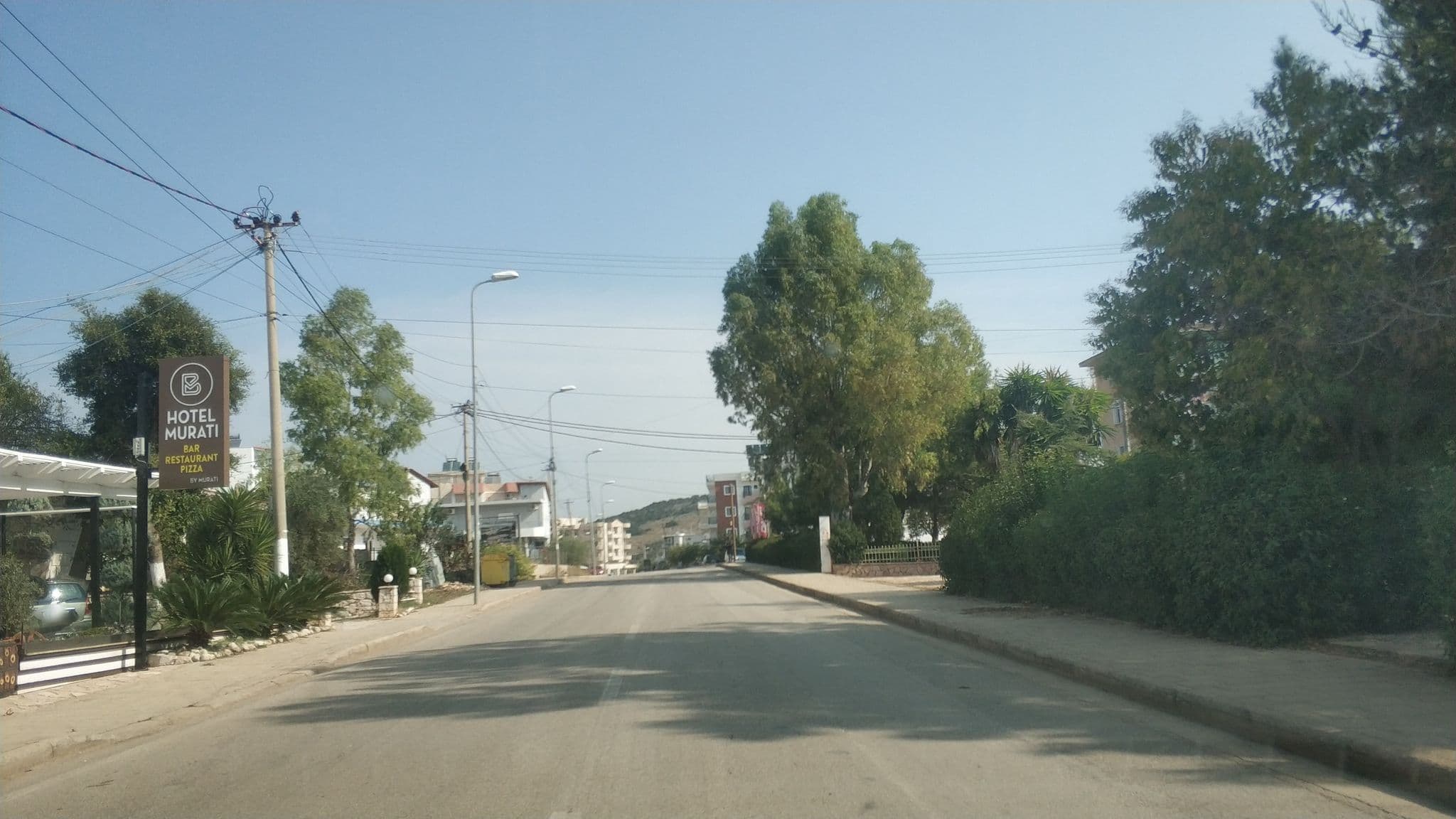 Street view near Hotel Murati, Ksamil — © freddouhelk (CC BY-SA · Mapillary)